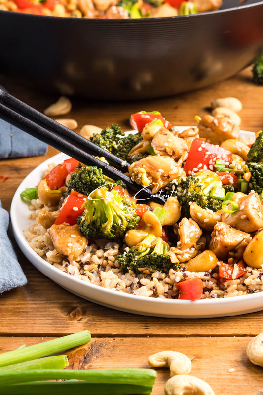 Cashew Chicken Stir Fry - Set 2 of 2