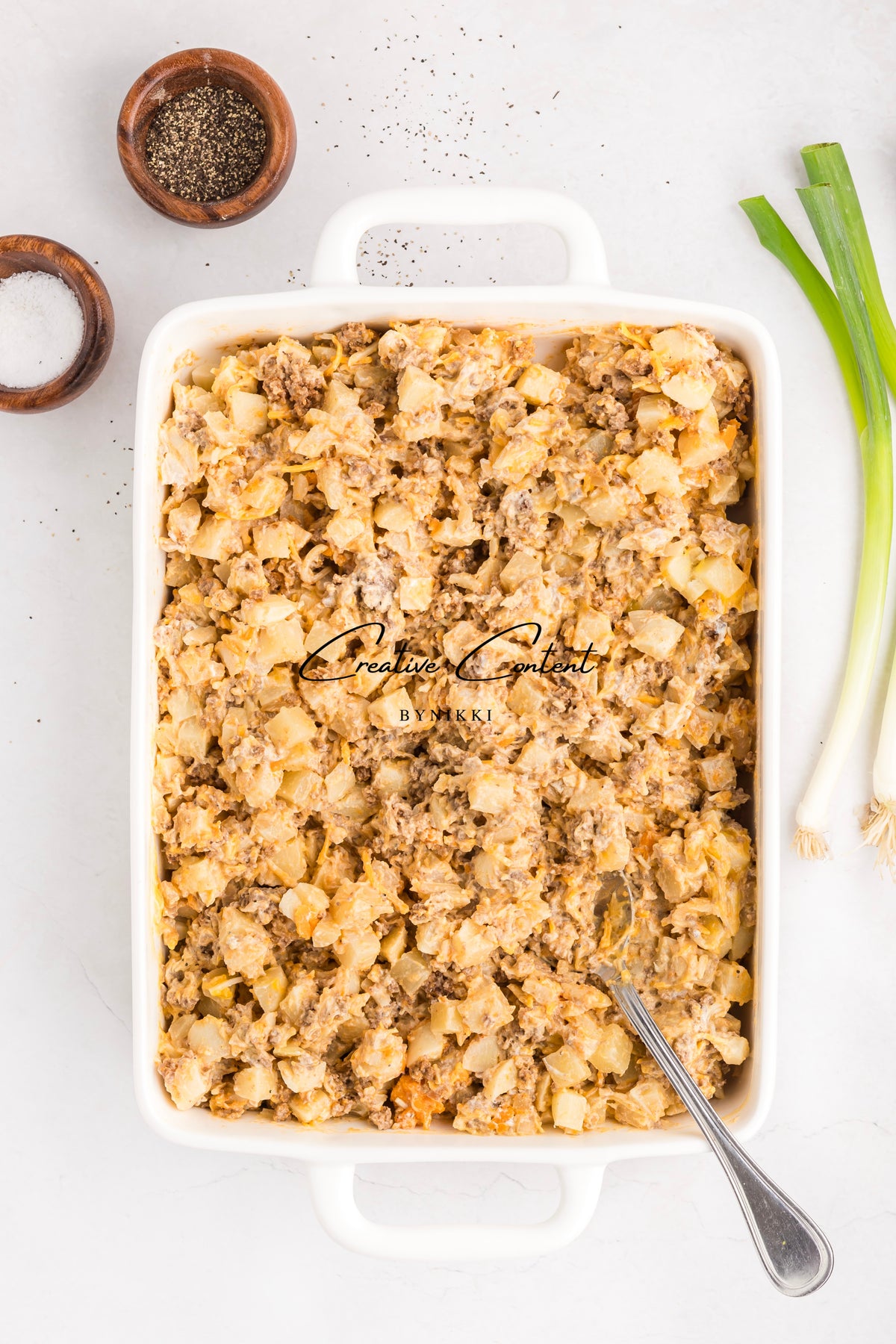 Cheeseburger Potato Casserole - Exclusive