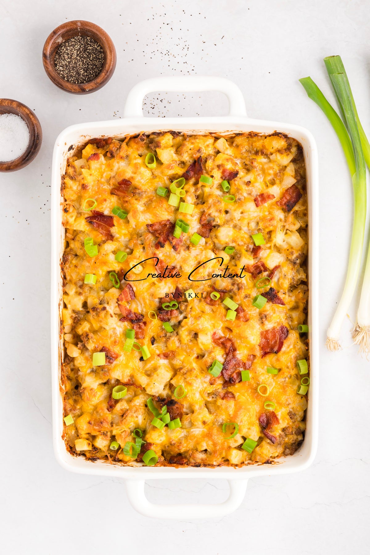 Cheeseburger Potato Casserole - Exclusive