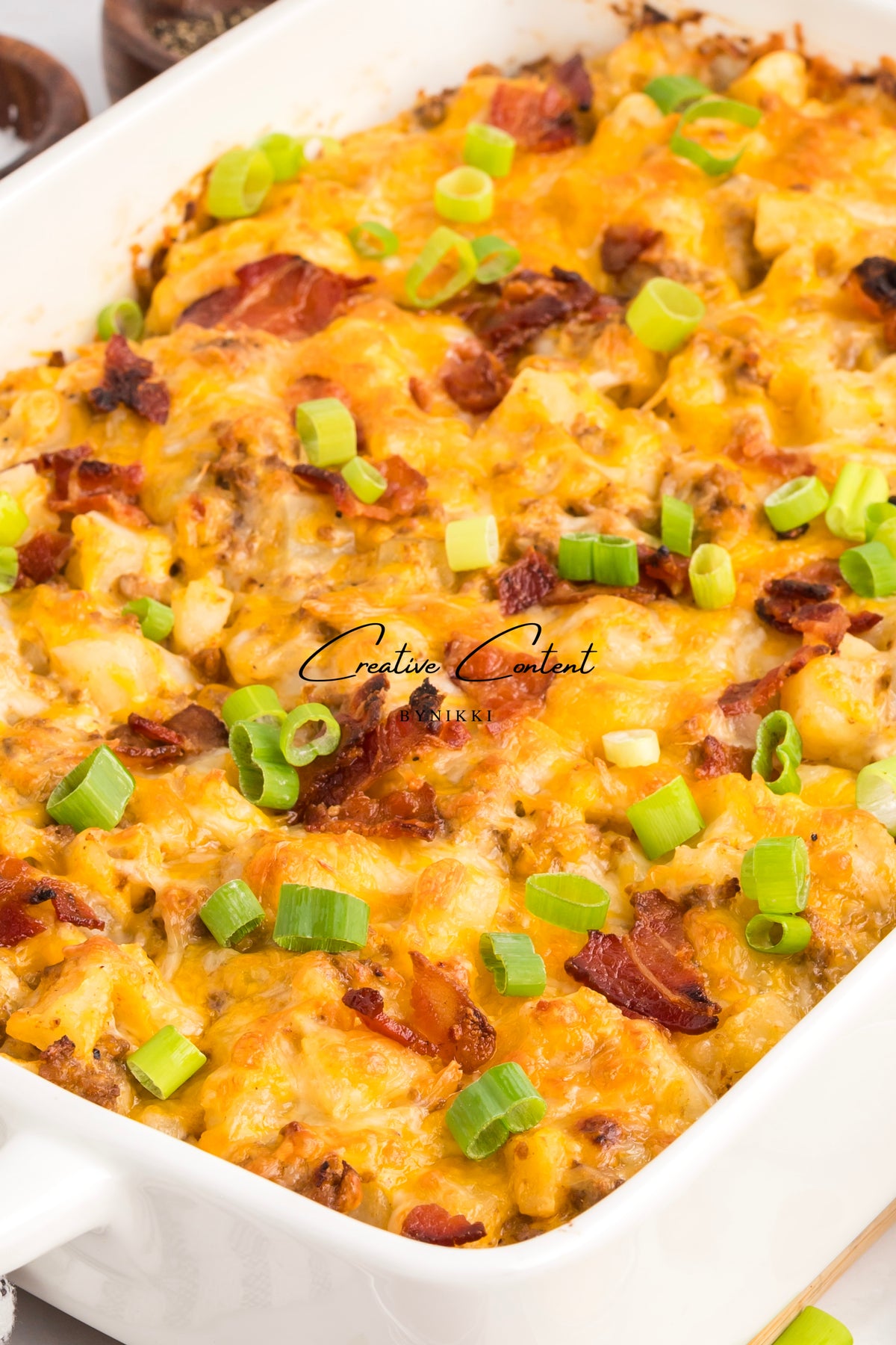 Cheeseburger Potato Casserole - Exclusive