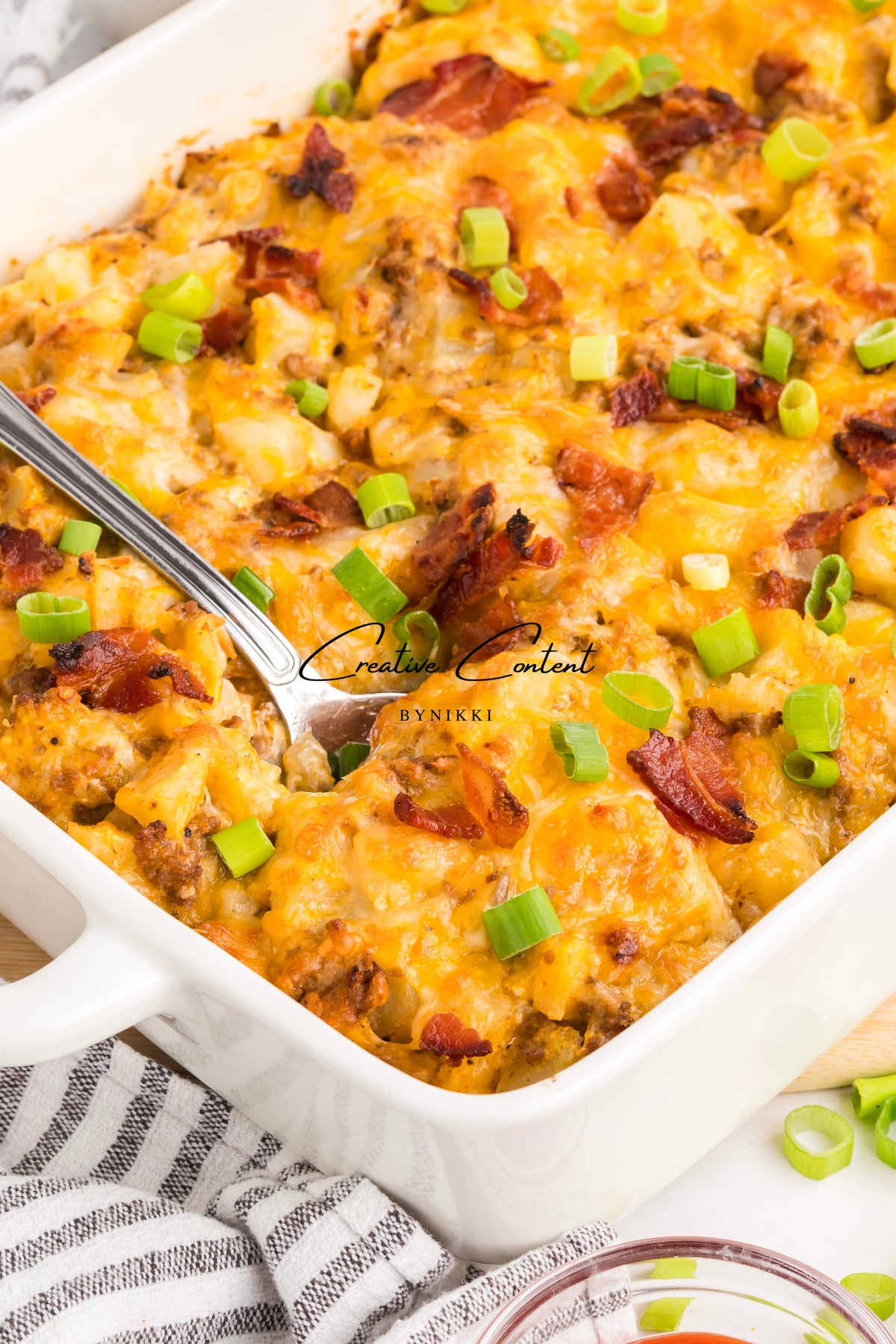 Cheeseburger Potato Casserole - Exclusive