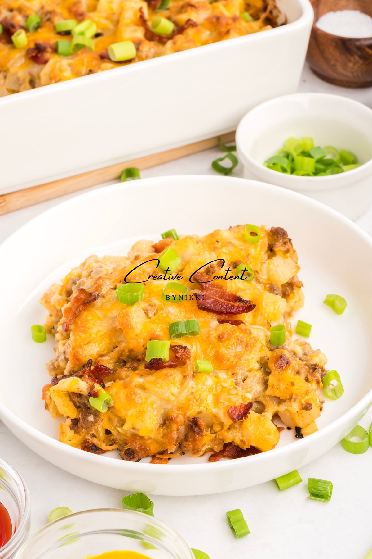 Cheeseburger Potato Casserole - Exclusive