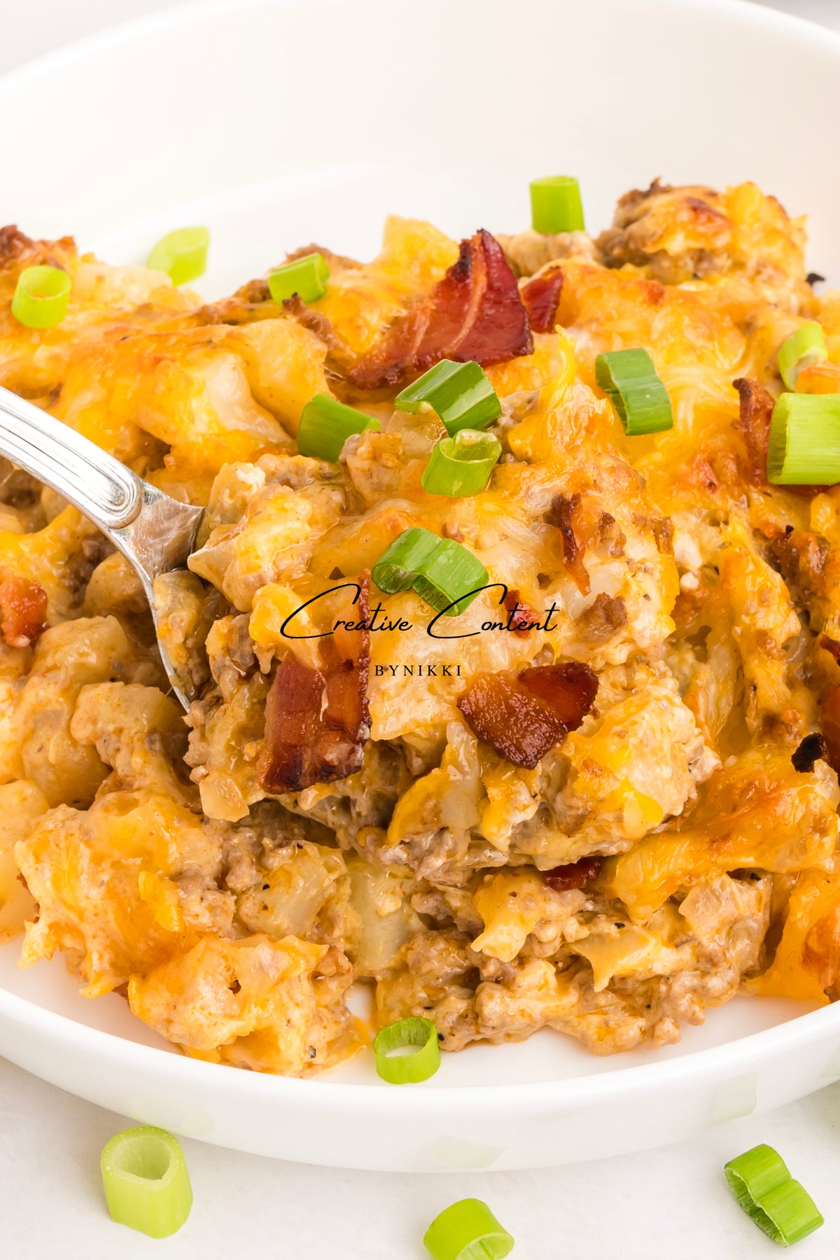 Cheeseburger Potato Casserole - Exclusive