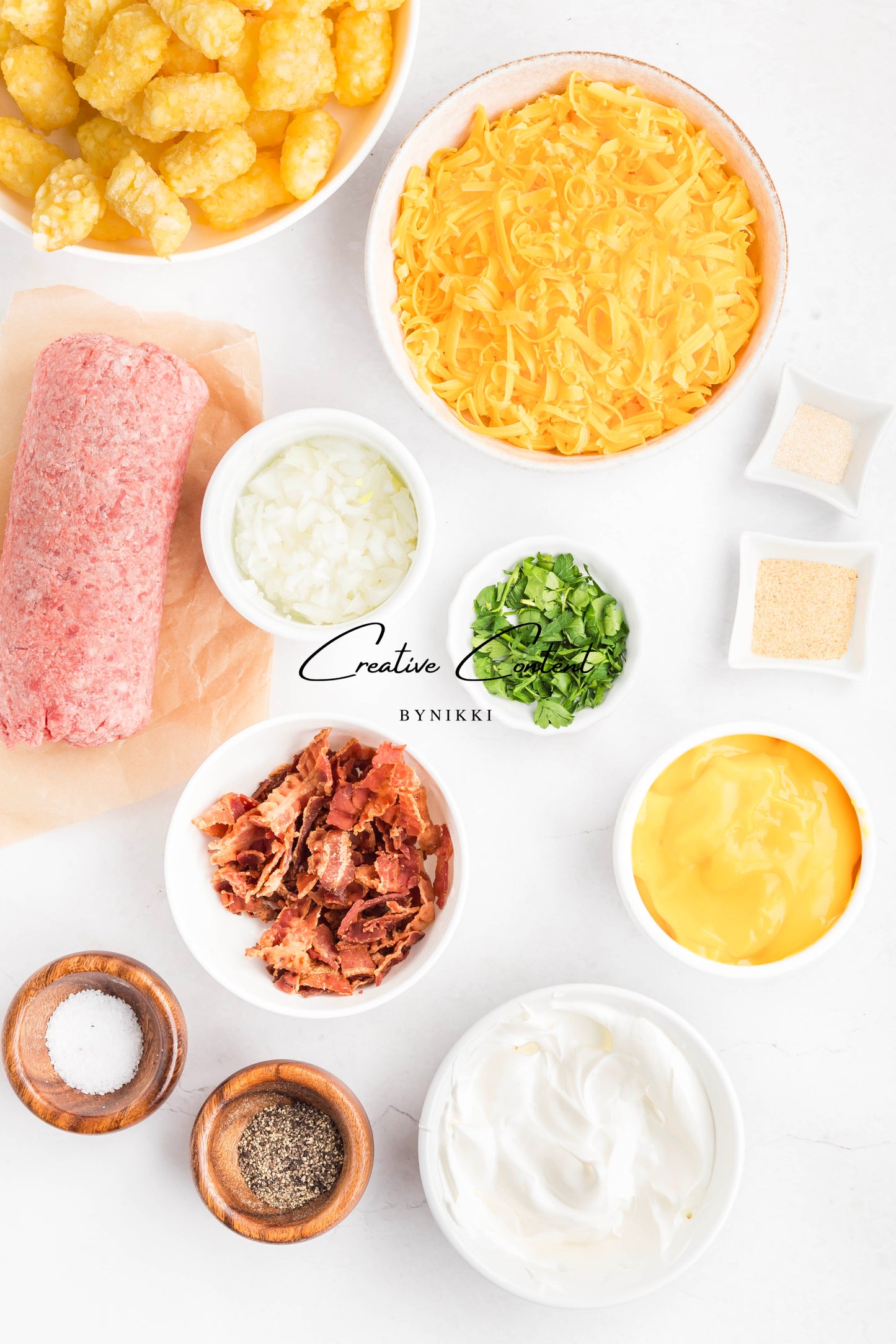 Cheeseburger Tater Tot Casserole - Exclusive