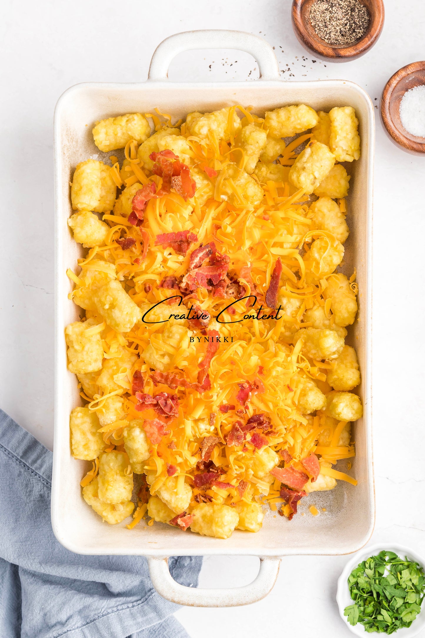 Cheeseburger Tater Tot Casserole - Exclusive