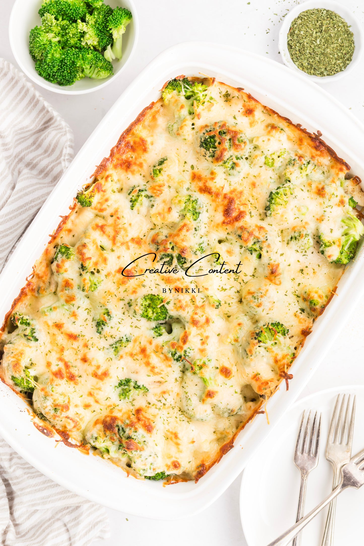Cheesy Chicken Broccoli Alfredo  - Exclusive