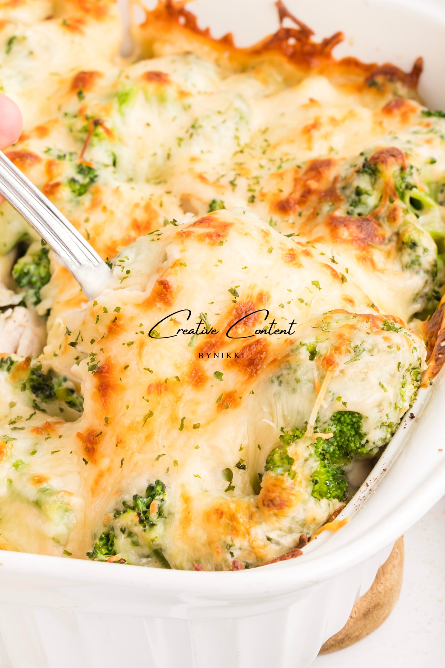 Cheesy Chicken Broccoli Alfredo  - Exclusive