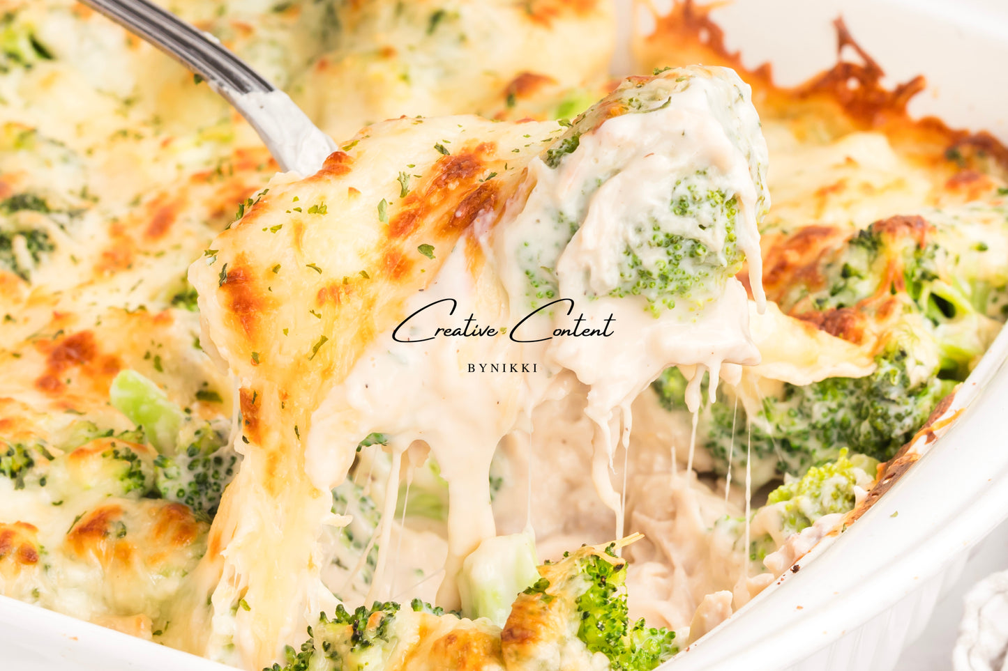 Cheesy Chicken Broccoli Alfredo  - Exclusive