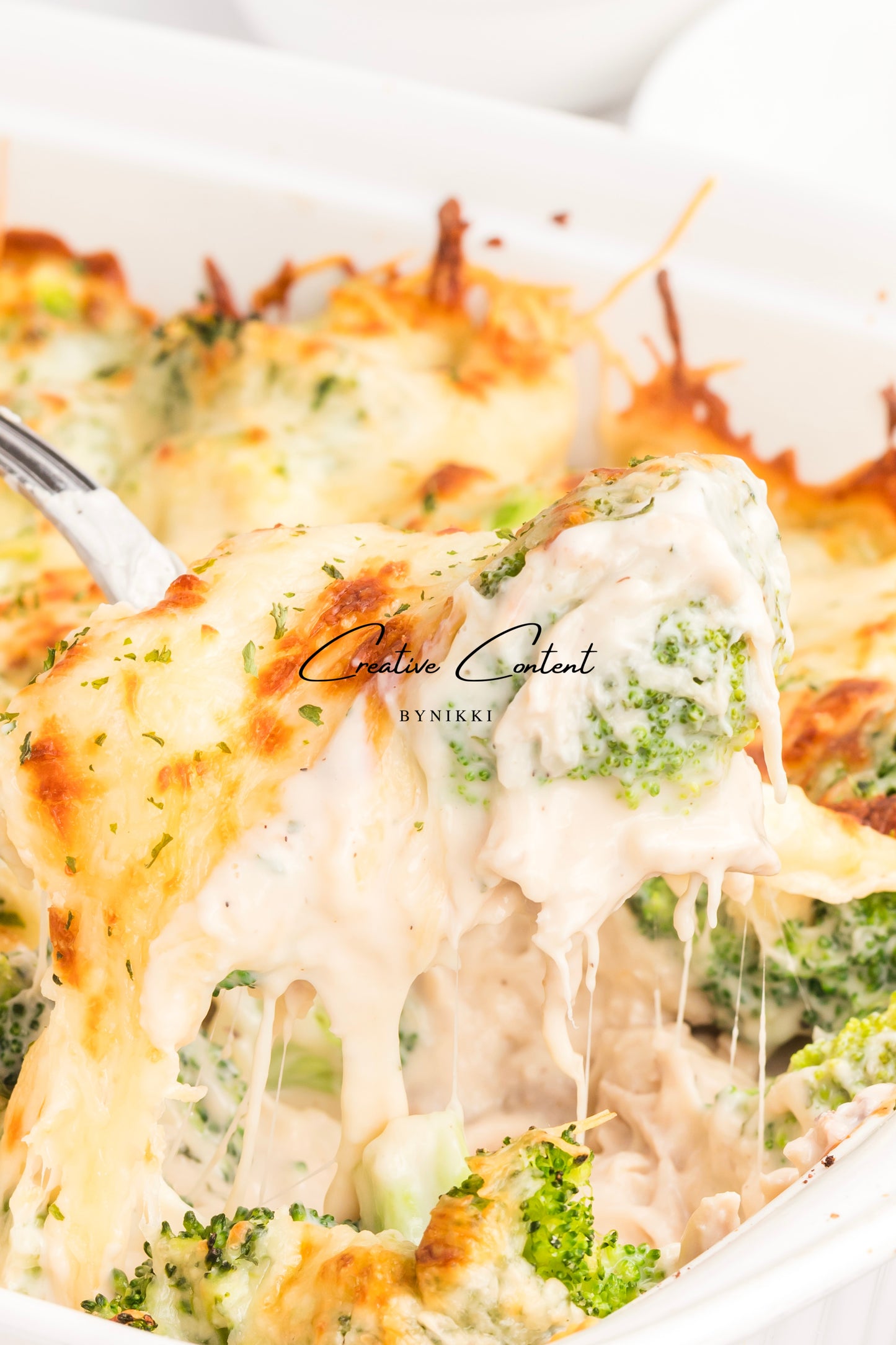 Cheesy Chicken Broccoli Alfredo  - Exclusive