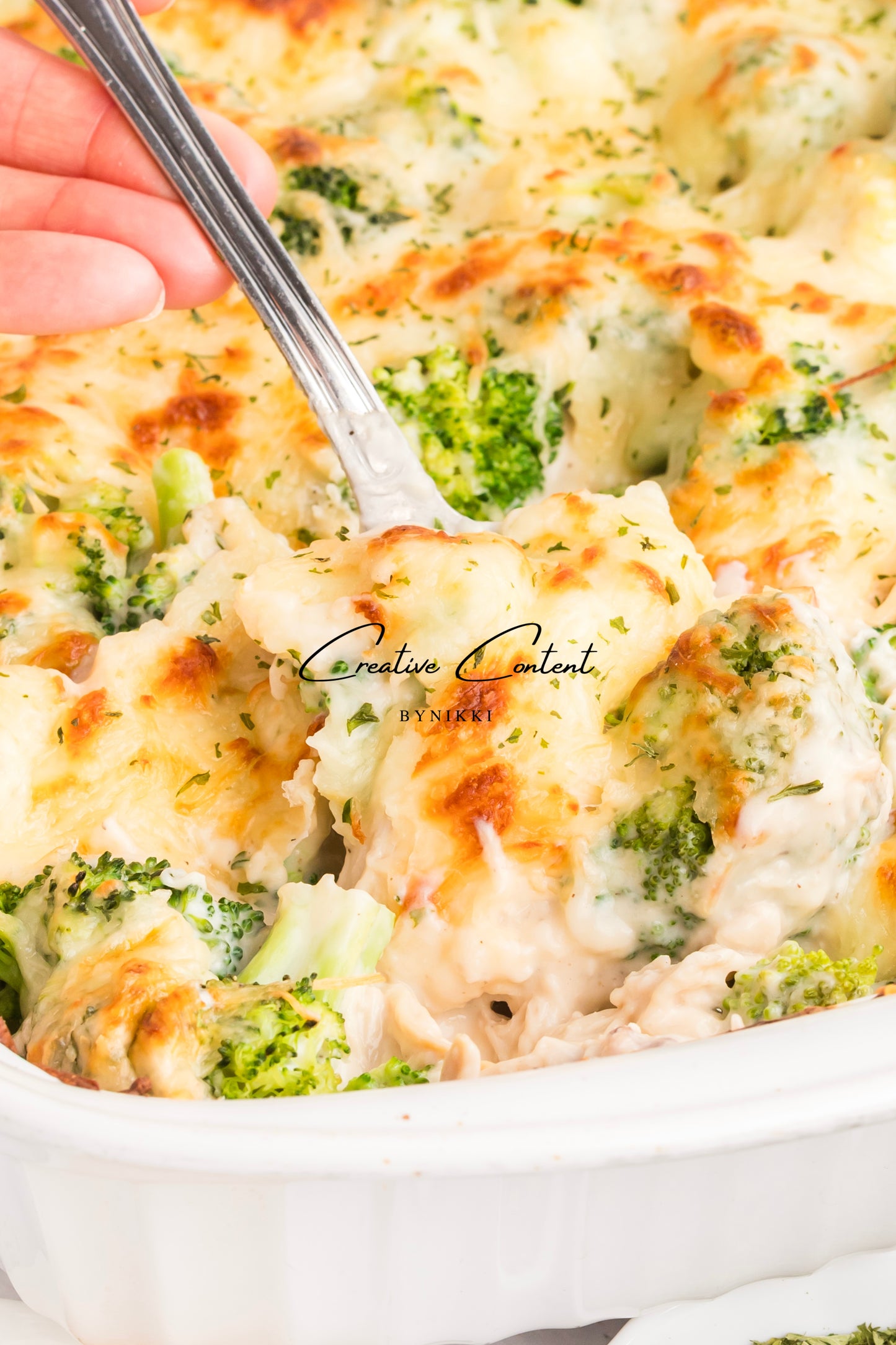 Cheesy Chicken Broccoli Alfredo  - Exclusive