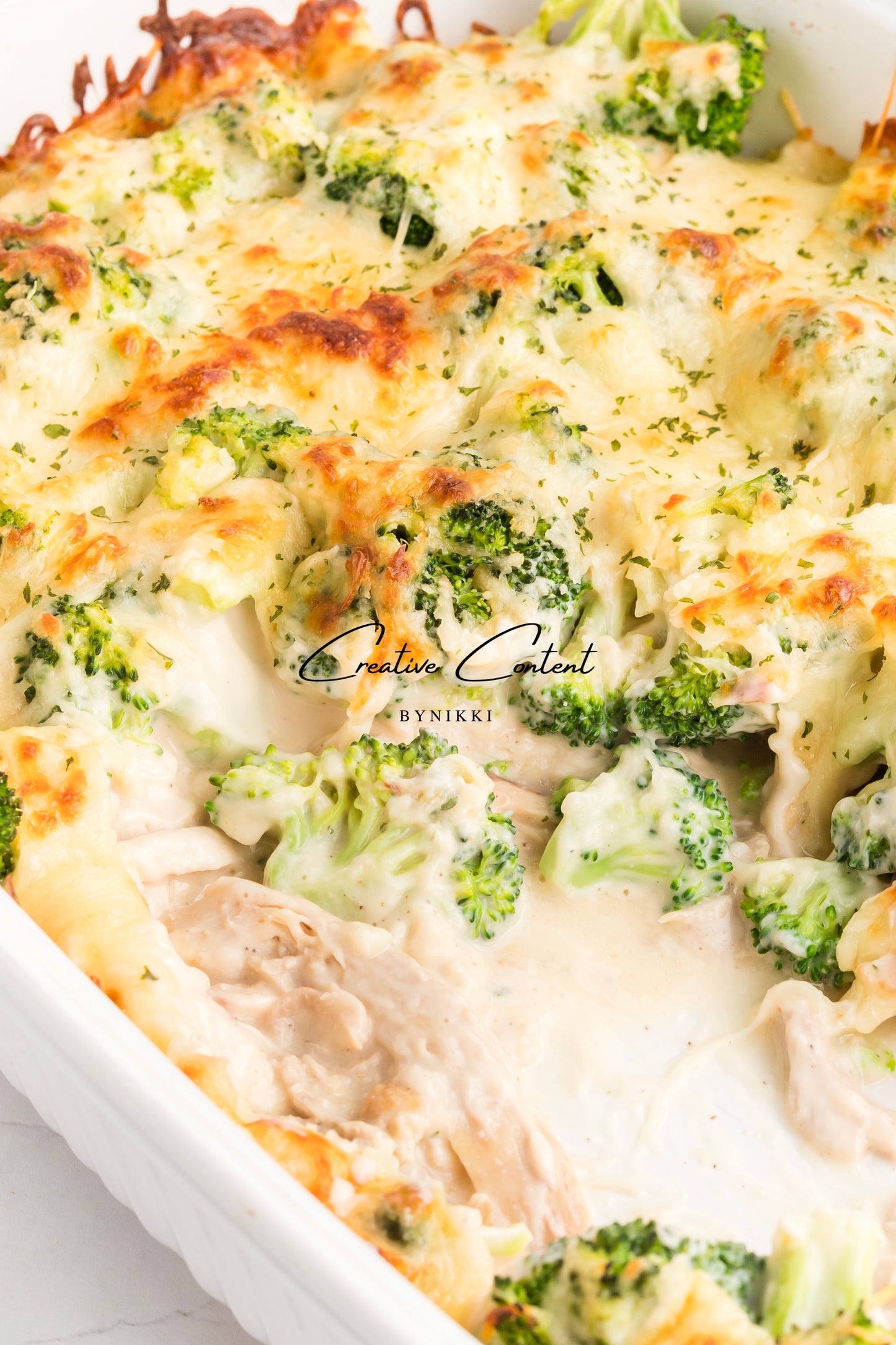 Cheesy Chicken Broccoli Alfredo  - Exclusive