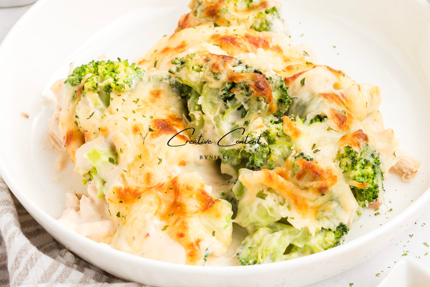 Cheesy Chicken Broccoli Alfredo  - Exclusive