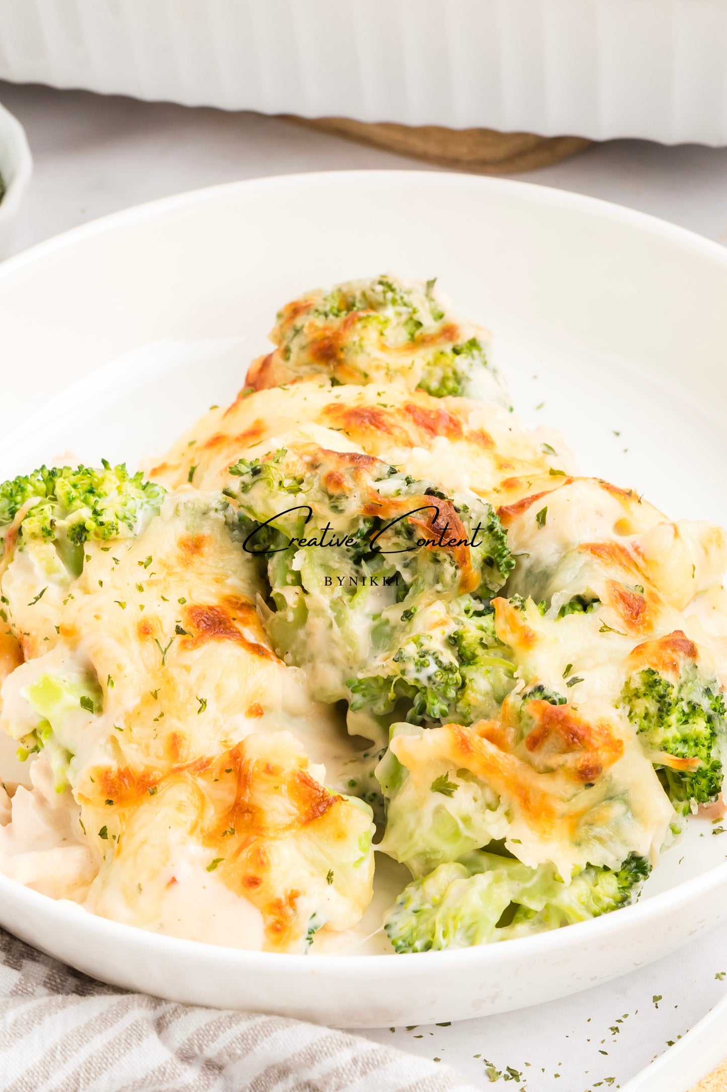 Cheesy Chicken Broccoli Alfredo  - Exclusive