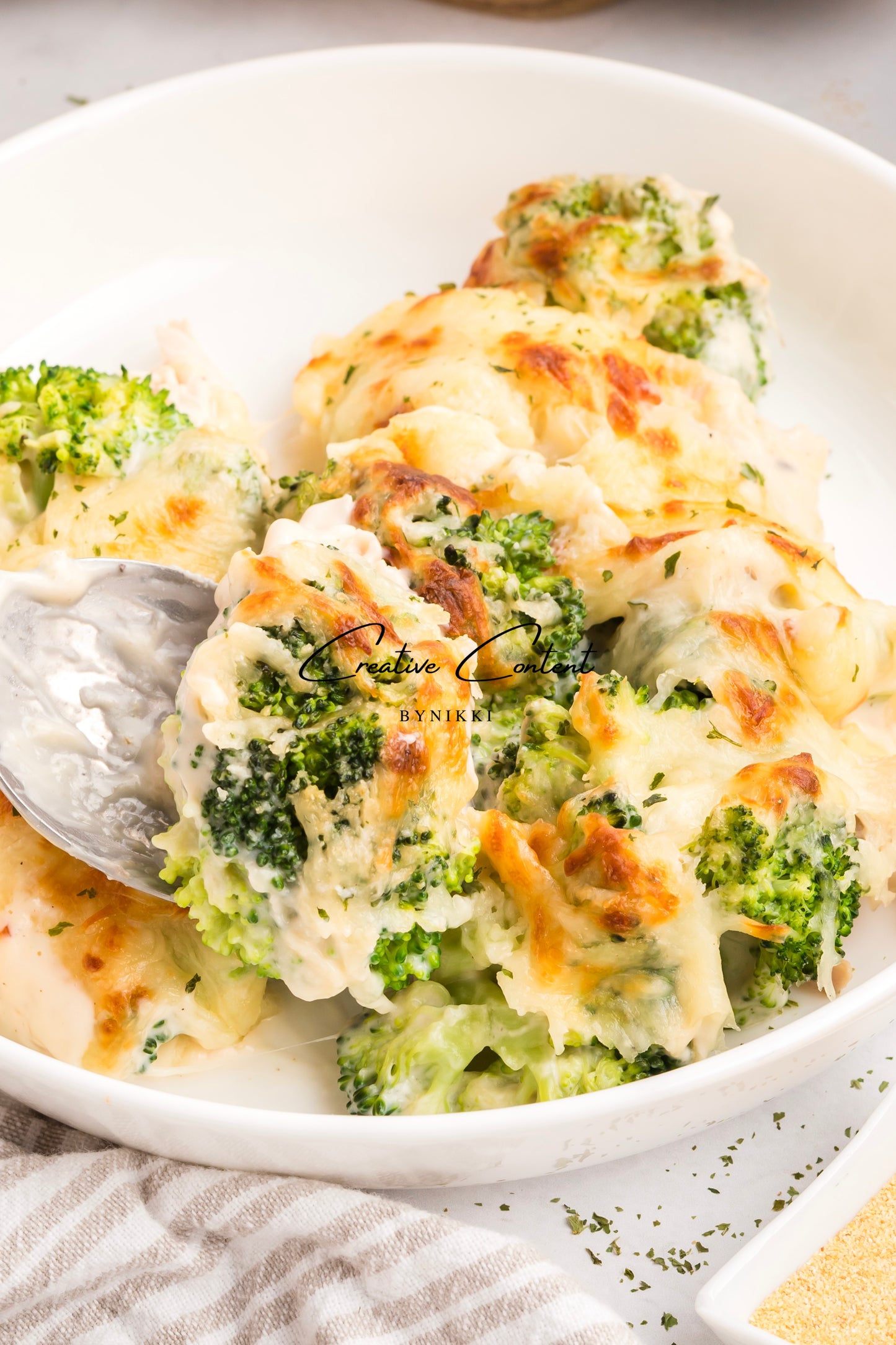 Cheesy Chicken Broccoli Alfredo  - Exclusive