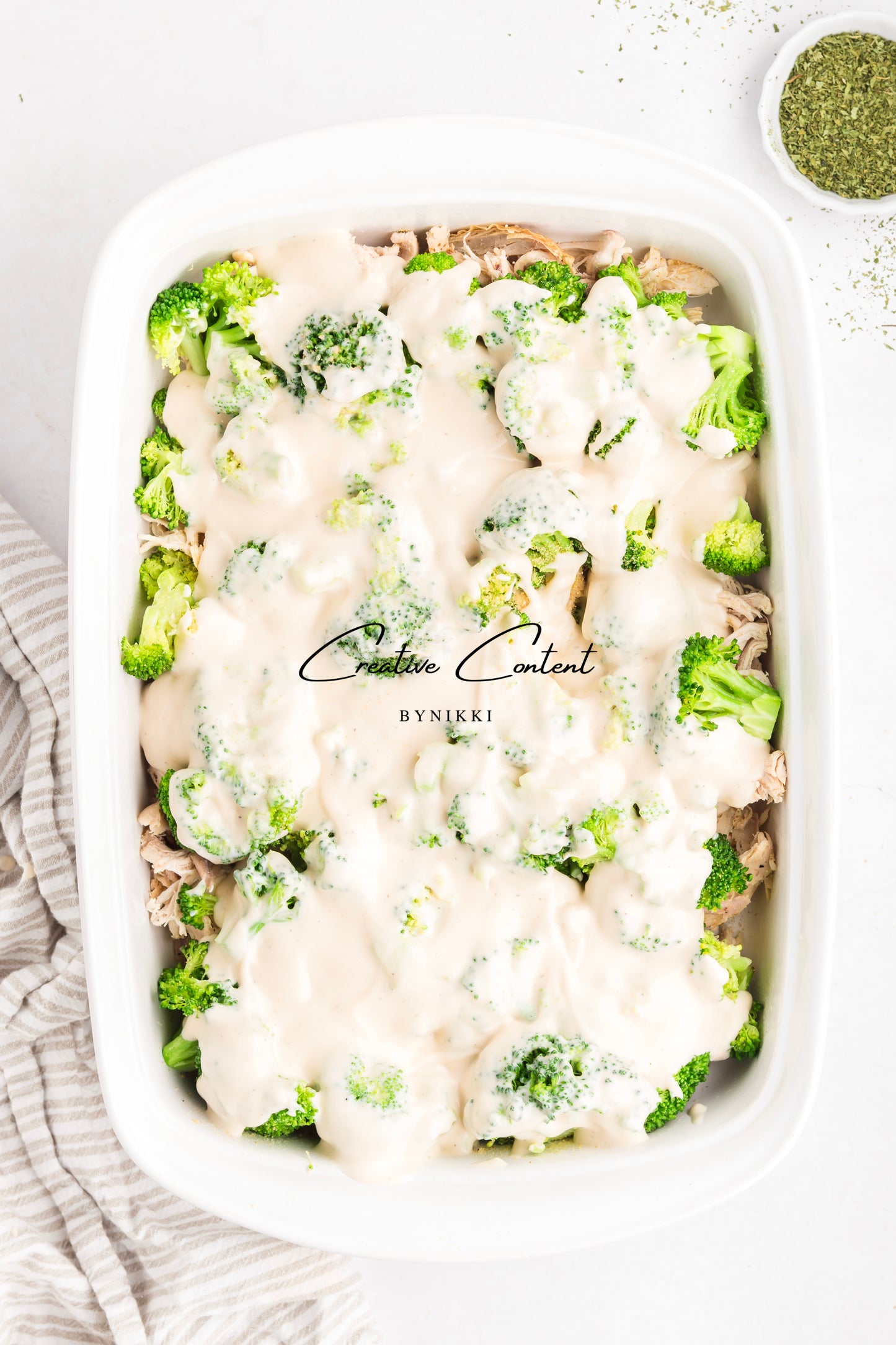 Cheesy Chicken Broccoli Alfredo  - Exclusive