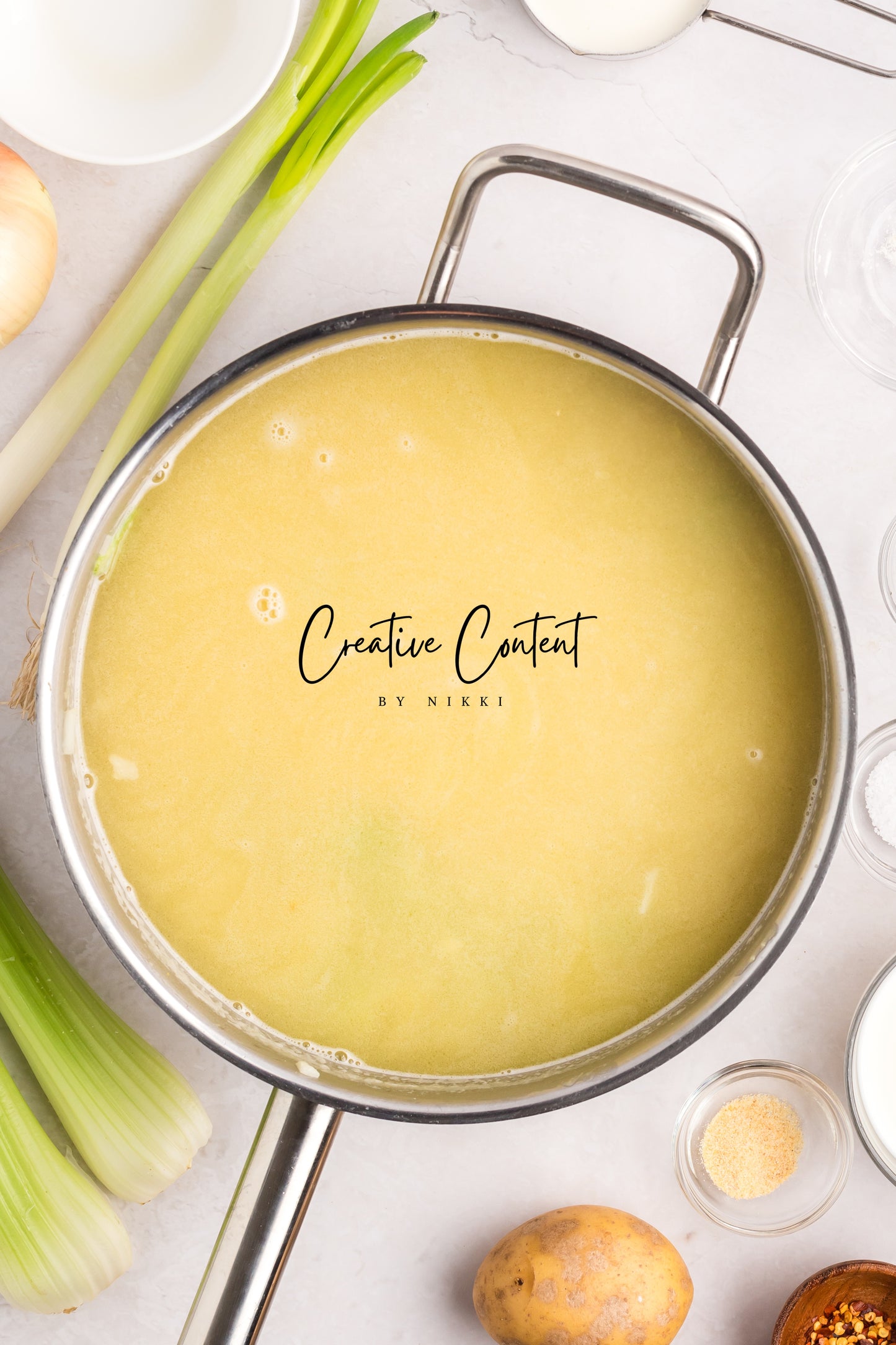 Cheesy Potato Soup - Set 2 of 2