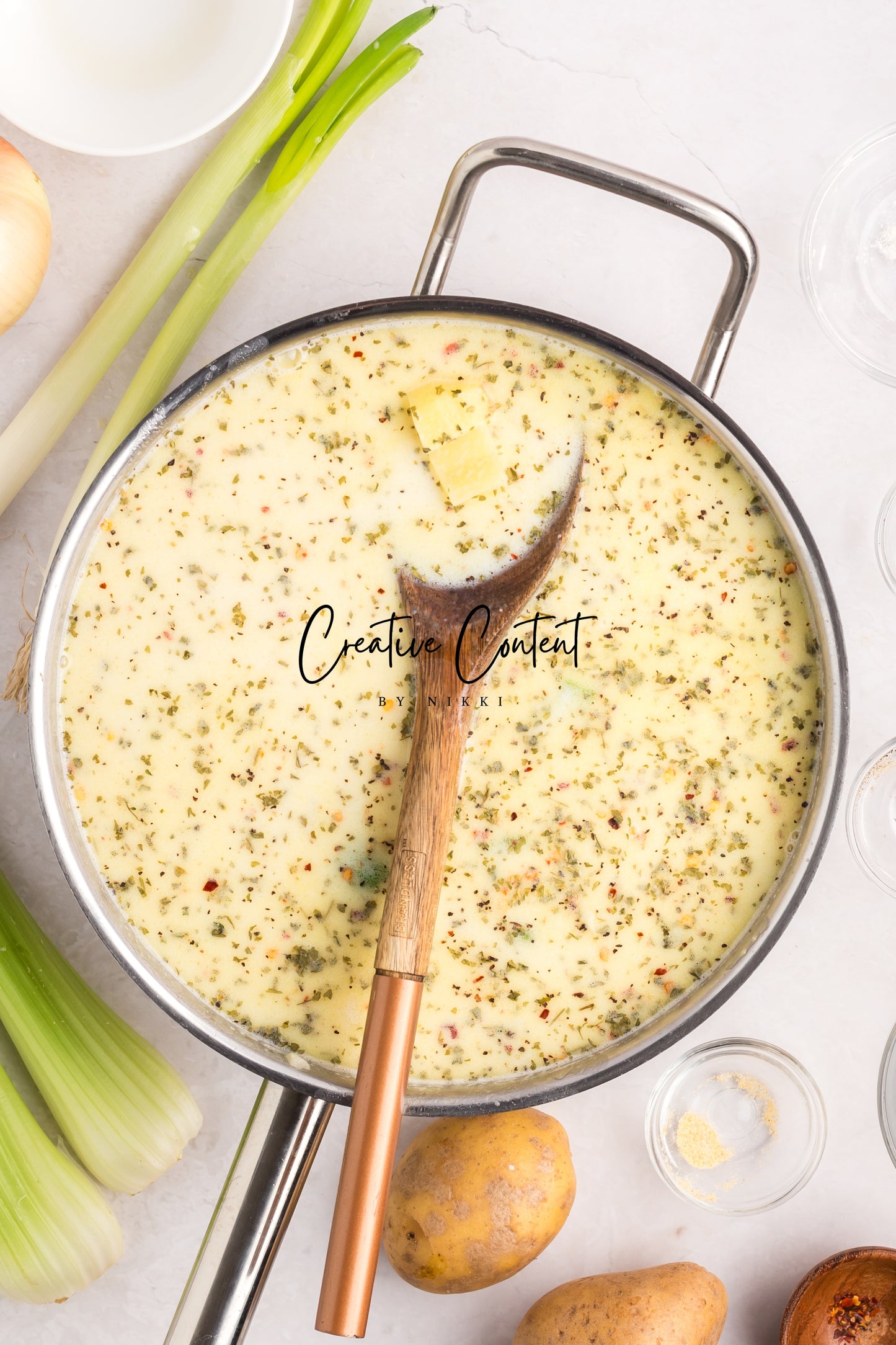 Cheesy Potato Soup - Set 2 of 2