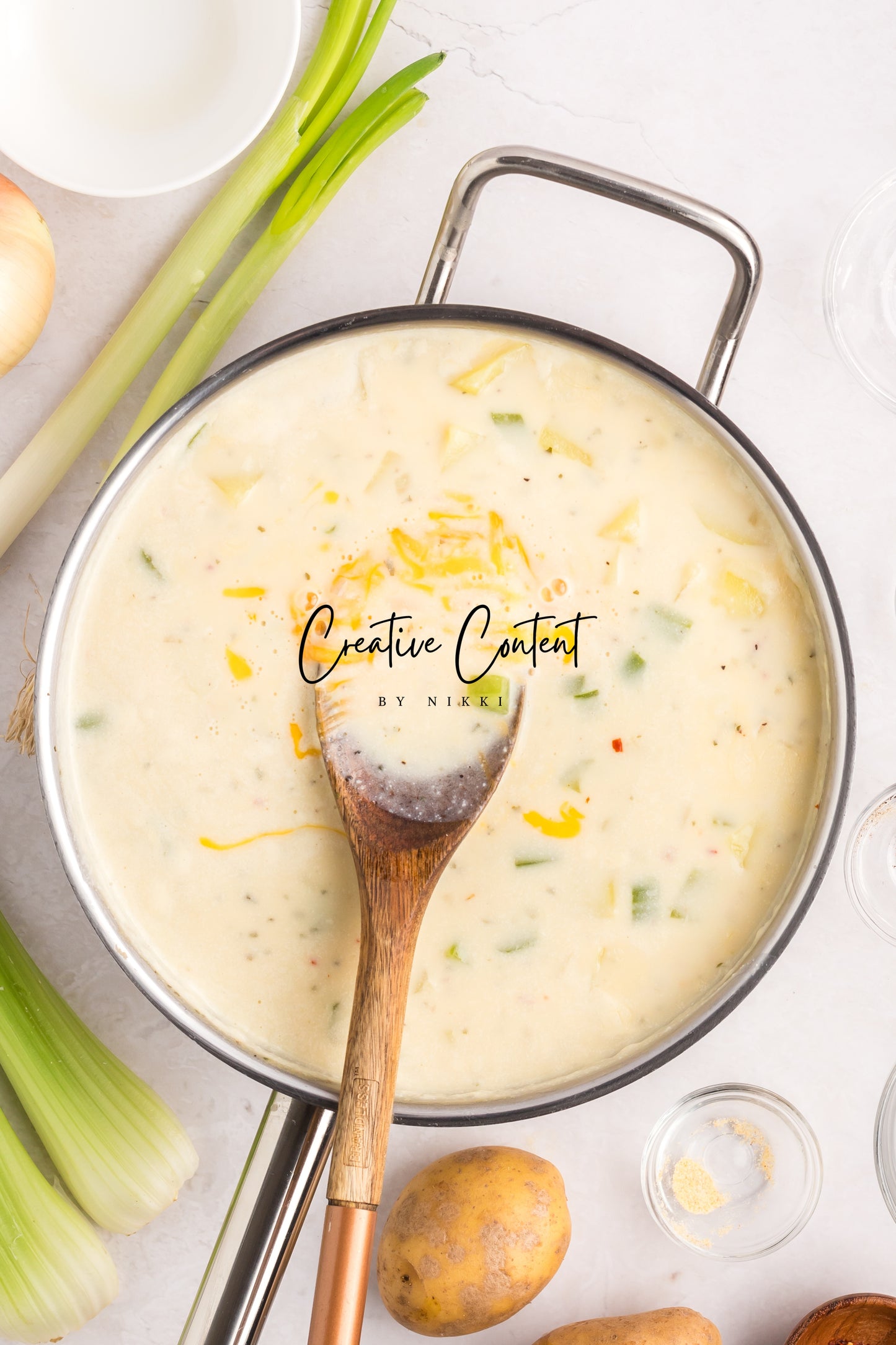 Cheesy Potato Soup - Set 2 of 2