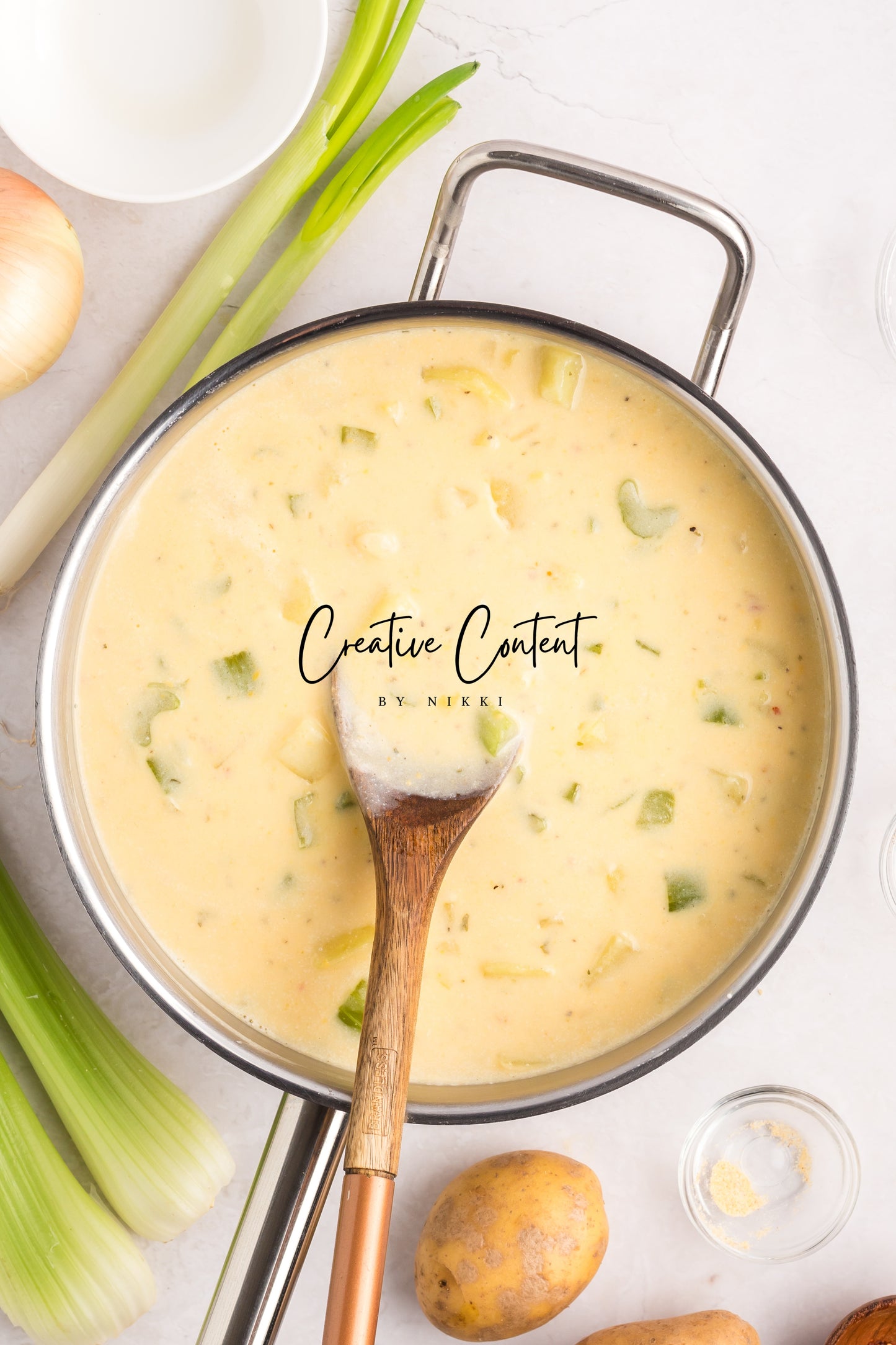 Cheesy Potato Soup - Set 2 of 2
