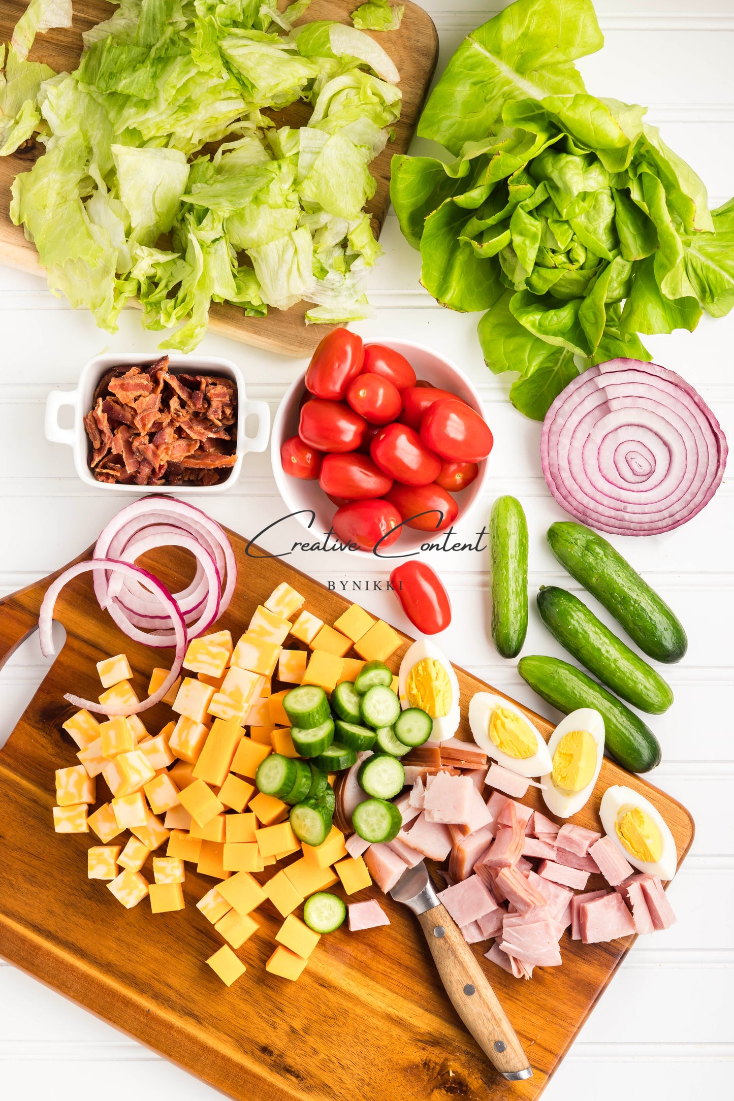 Chef Salad + Homemade Dressing - Exclusive
