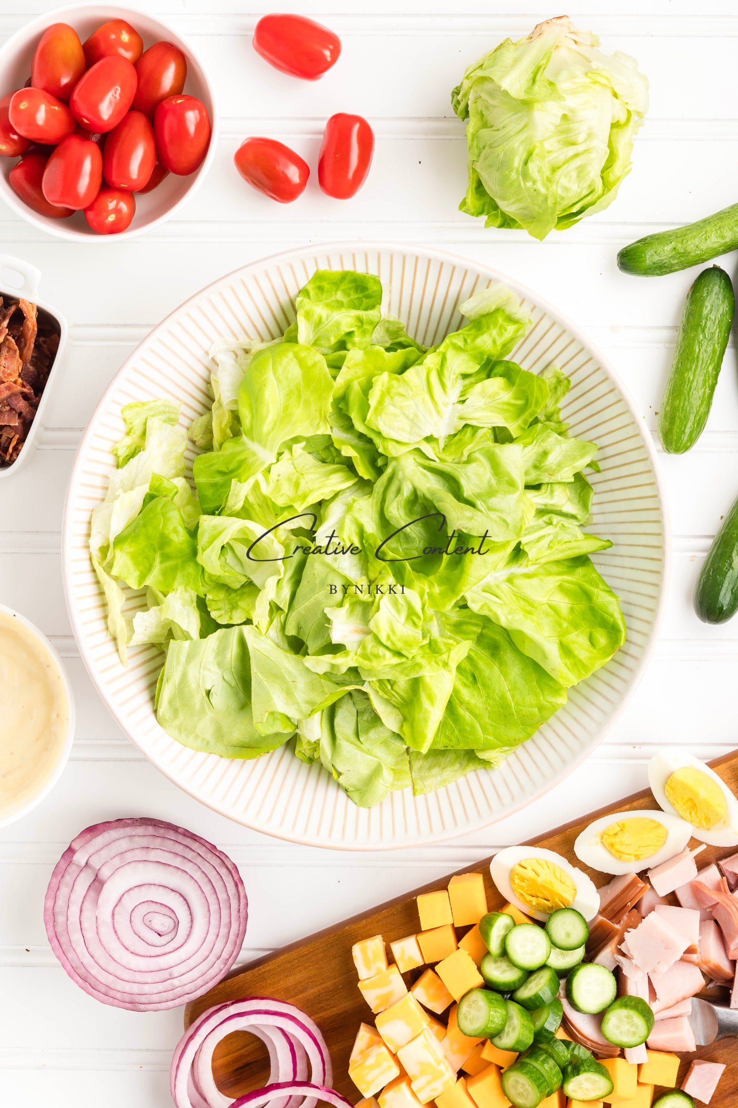 Chef Salad + Homemade Dressing - Exclusive