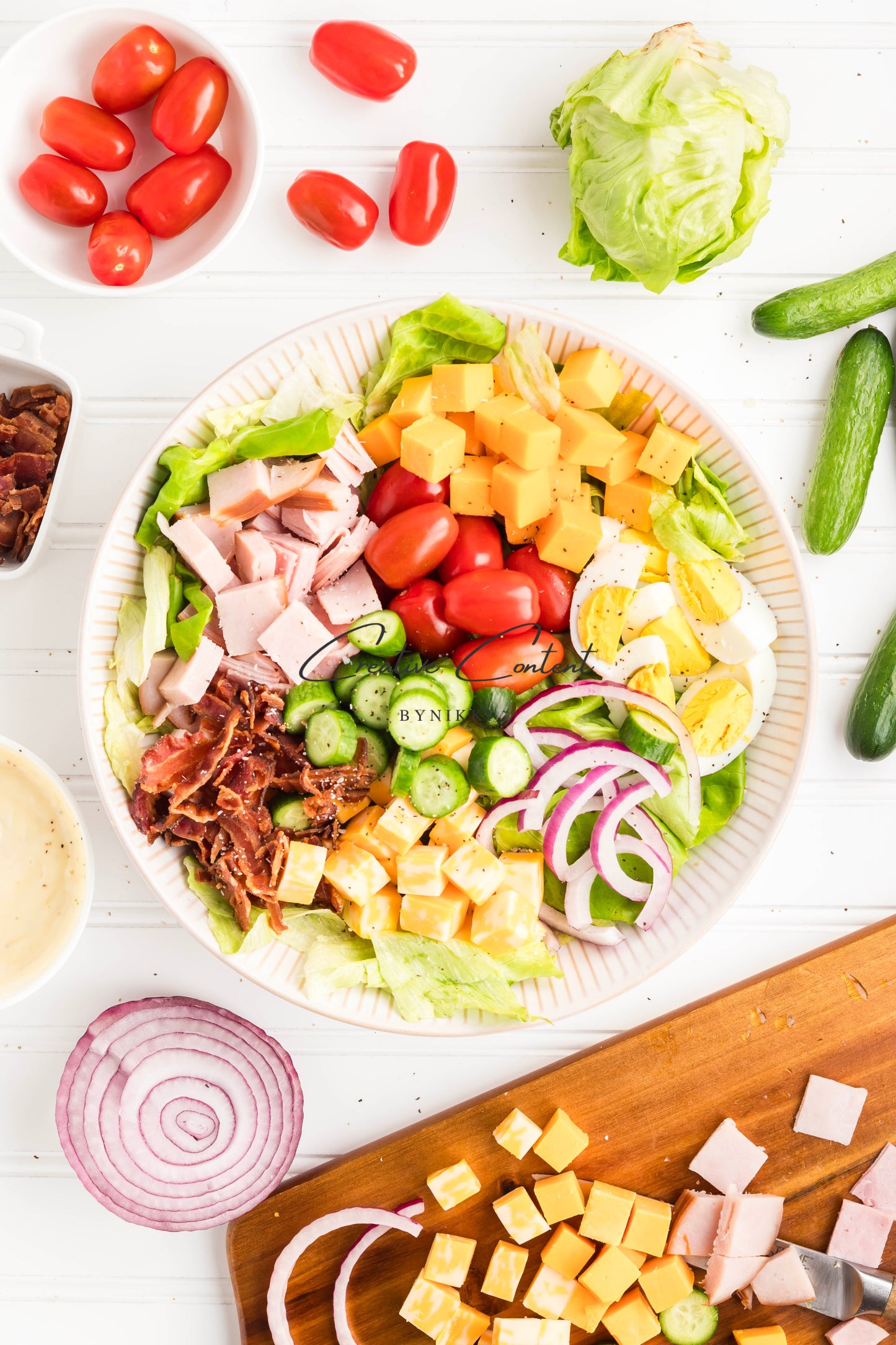 Chef Salad + Homemade Dressing - Exclusive