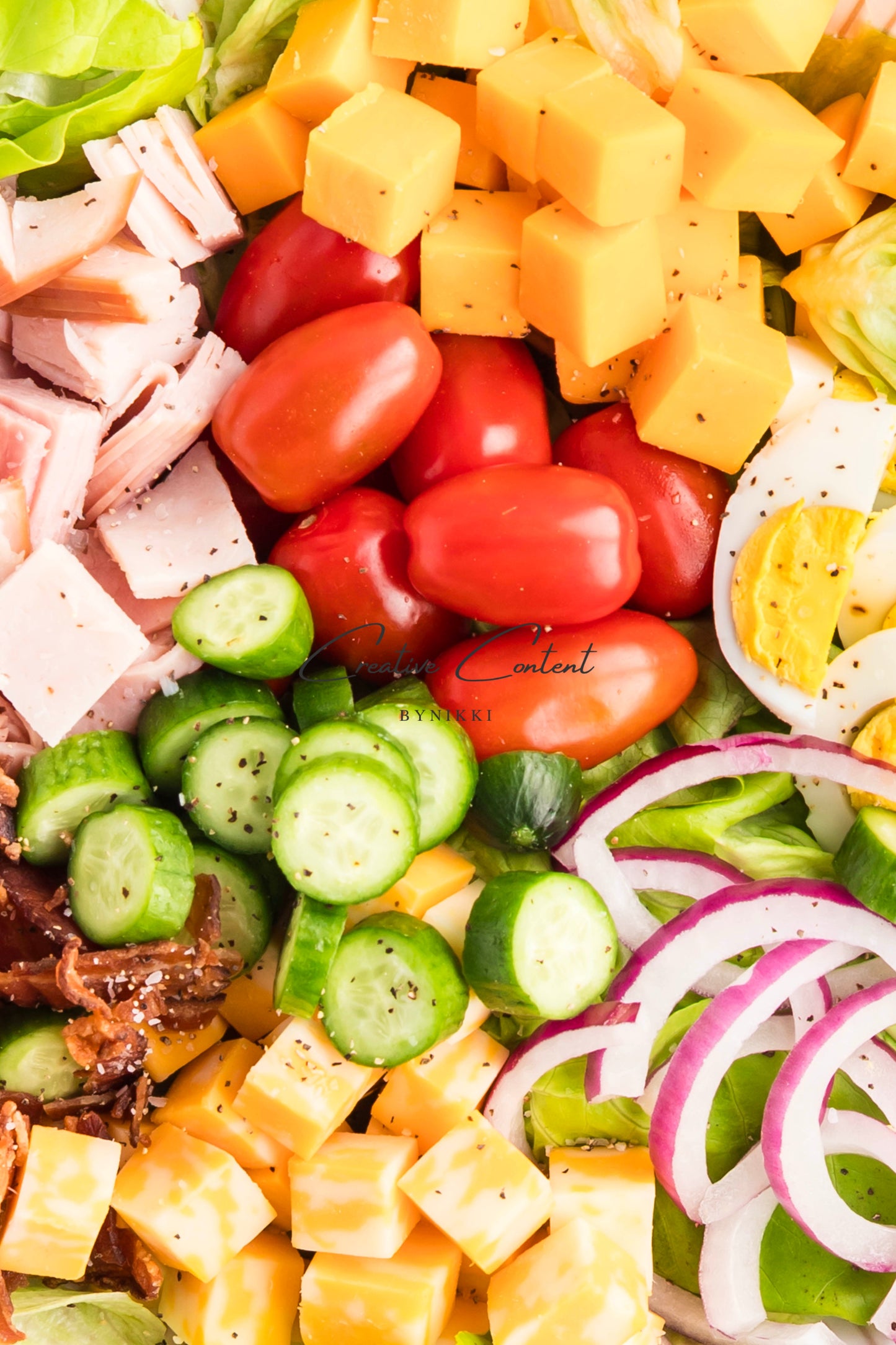 Chef Salad + Homemade Dressing - Exclusive