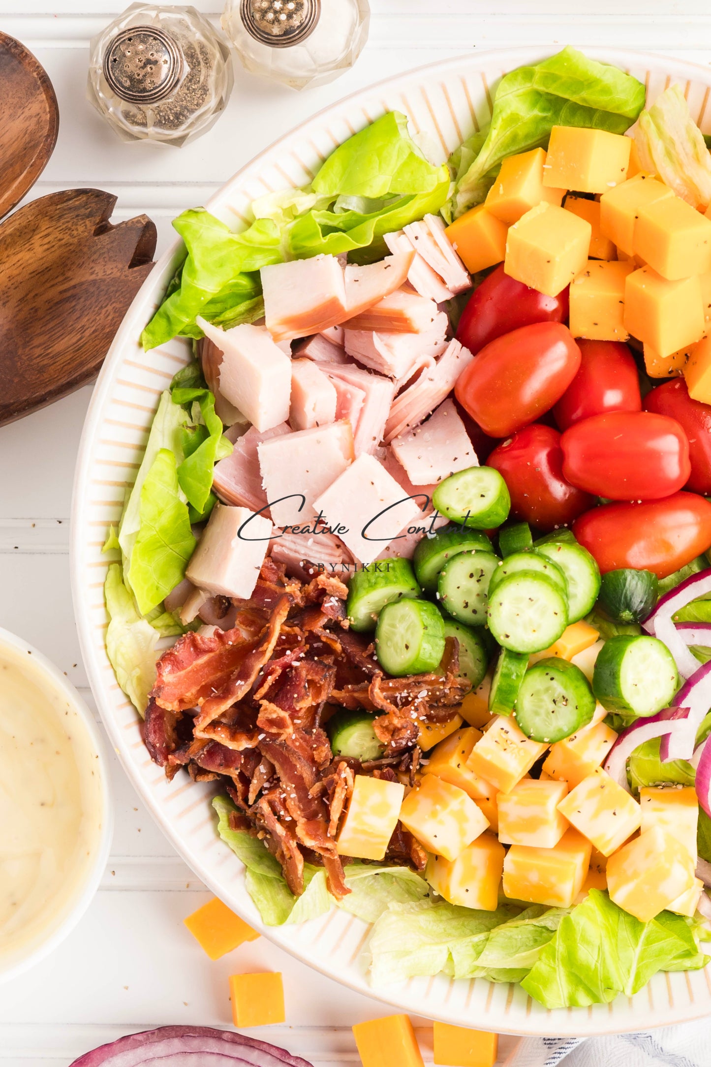 Chef Salad + Homemade Dressing - Exclusive