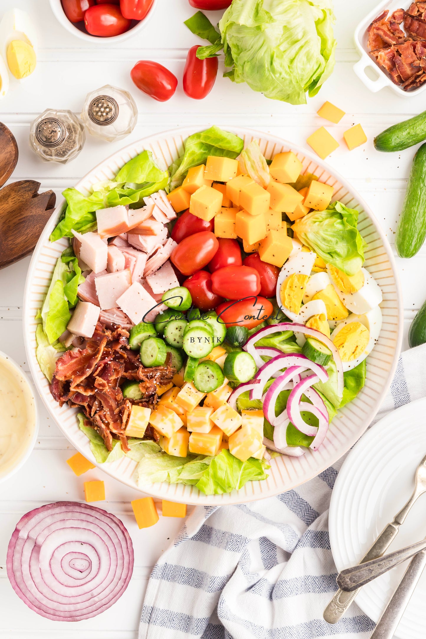 Chef Salad + Homemade Dressing - Exclusive