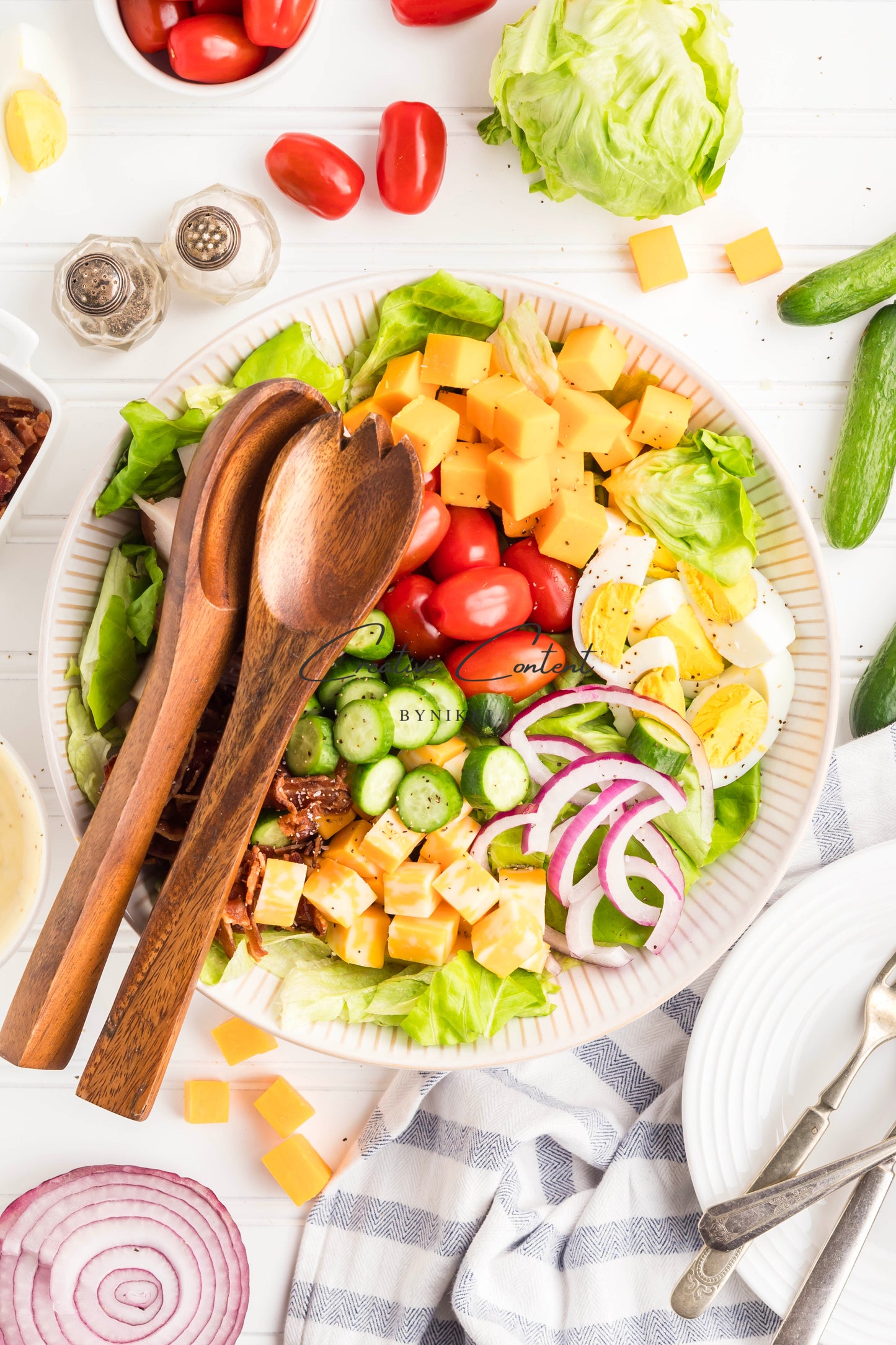 Chef Salad + Homemade Dressing - Exclusive