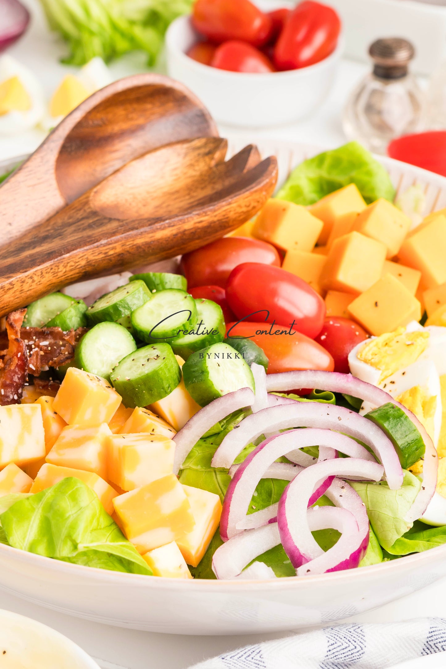 Chef Salad + Homemade Dressing - Exclusive