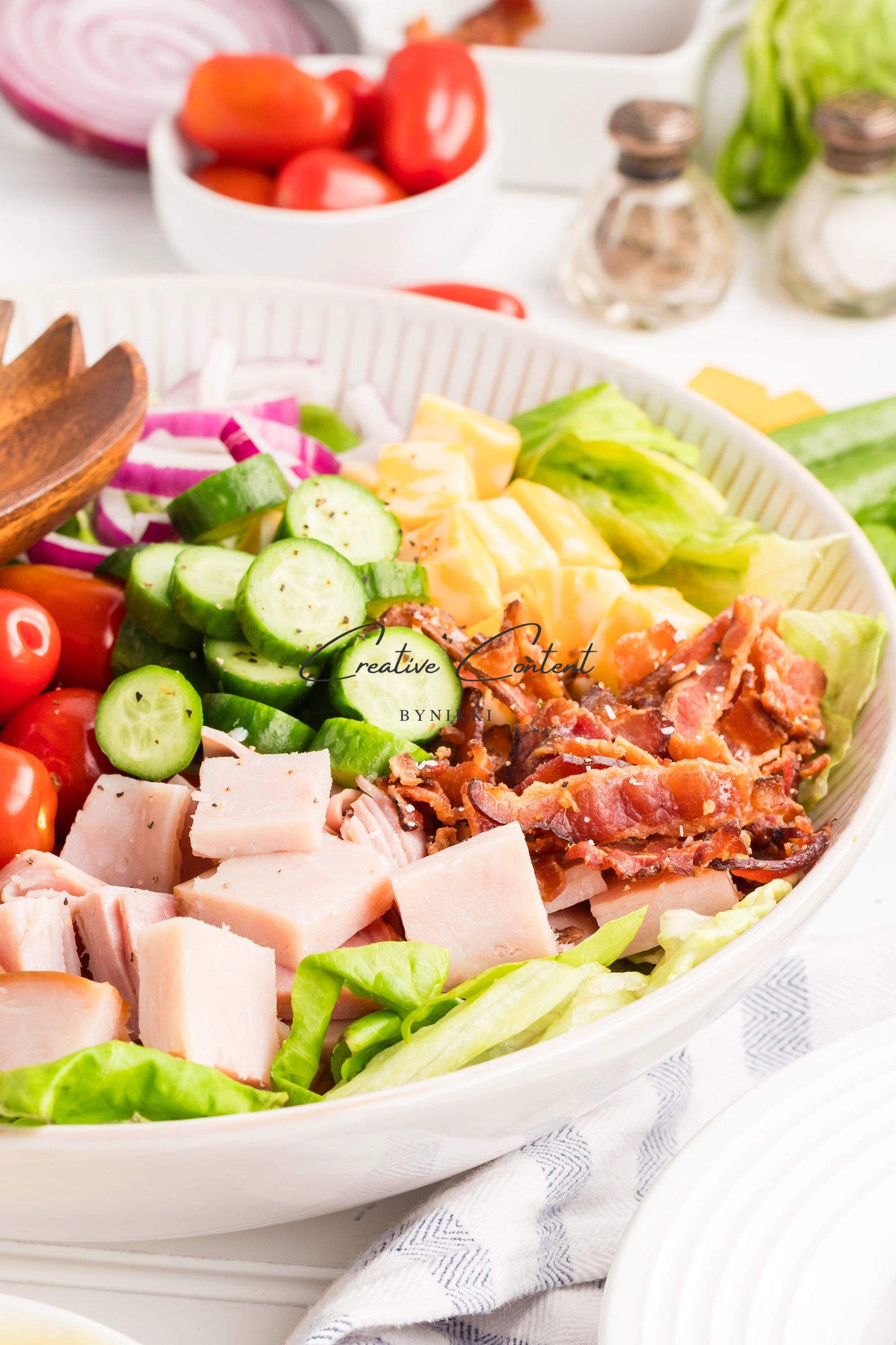 Chef Salad + Homemade Dressing - Exclusive