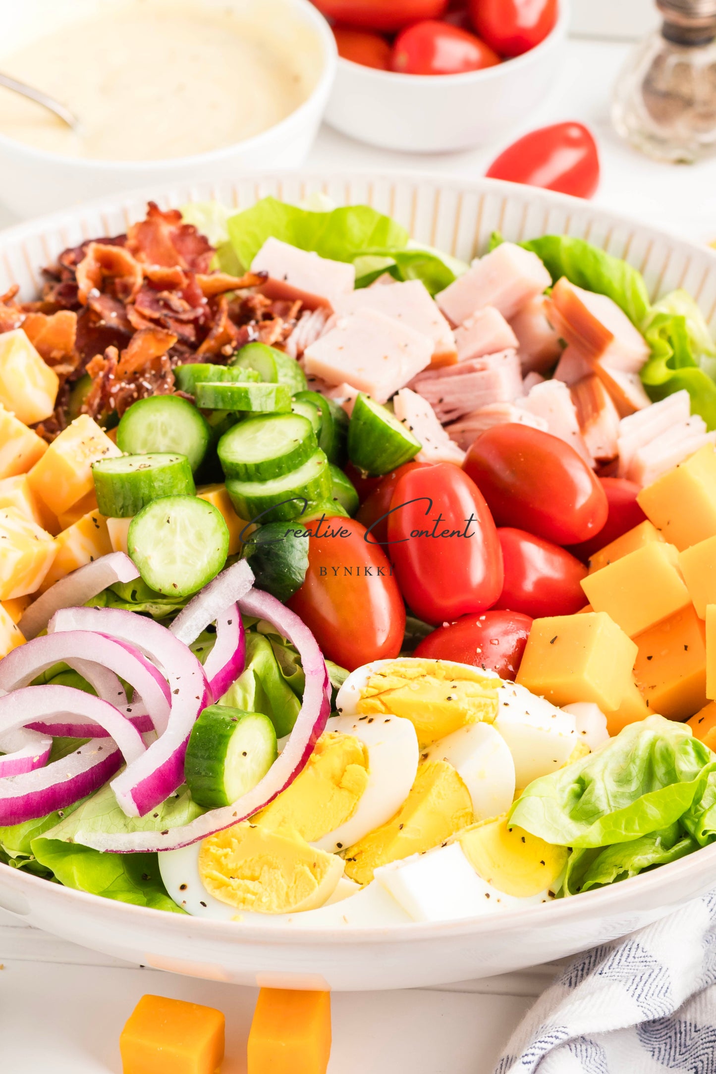 Chef Salad + Homemade Dressing - Exclusive