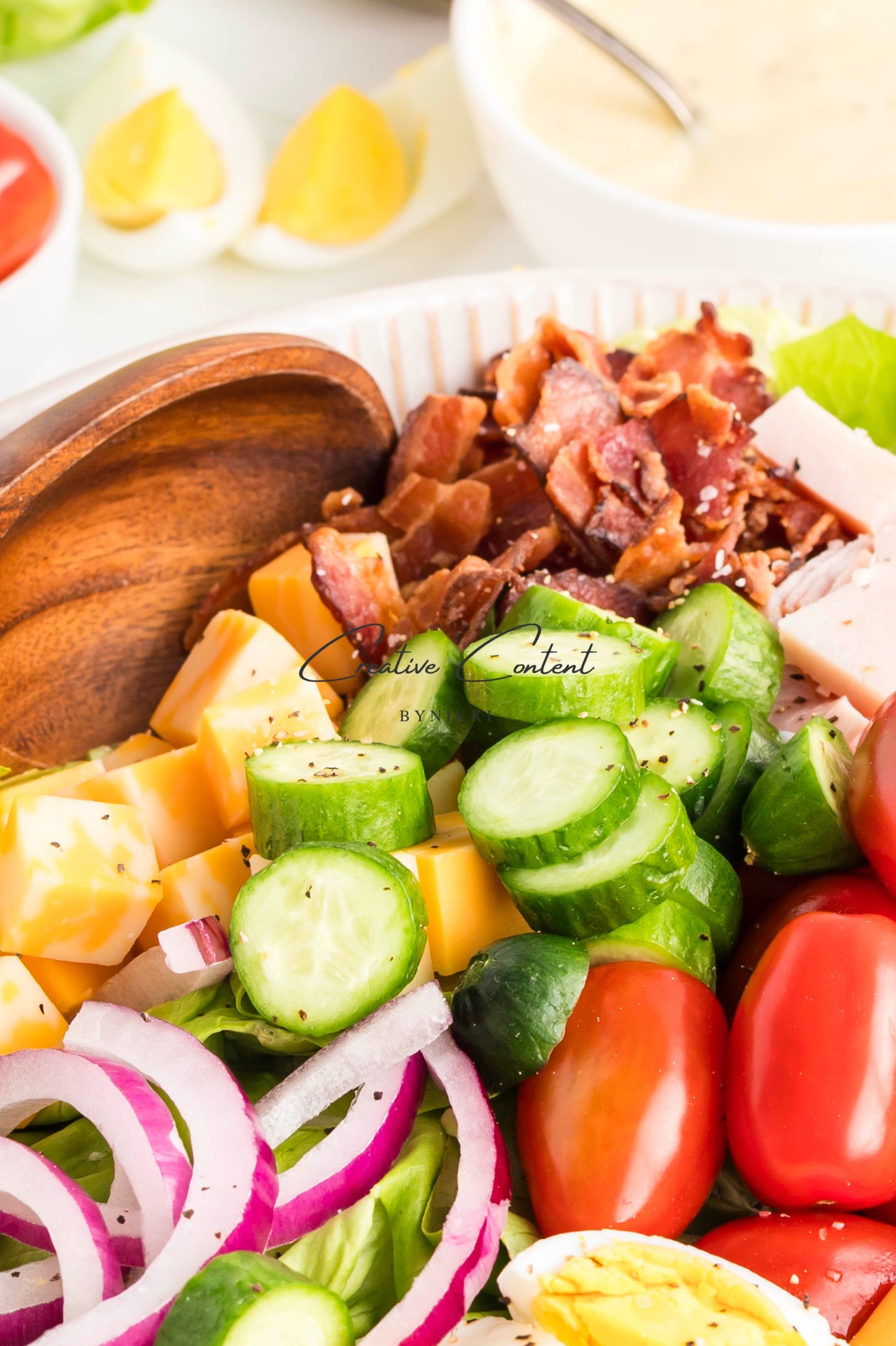Chef Salad + Homemade Dressing - Exclusive