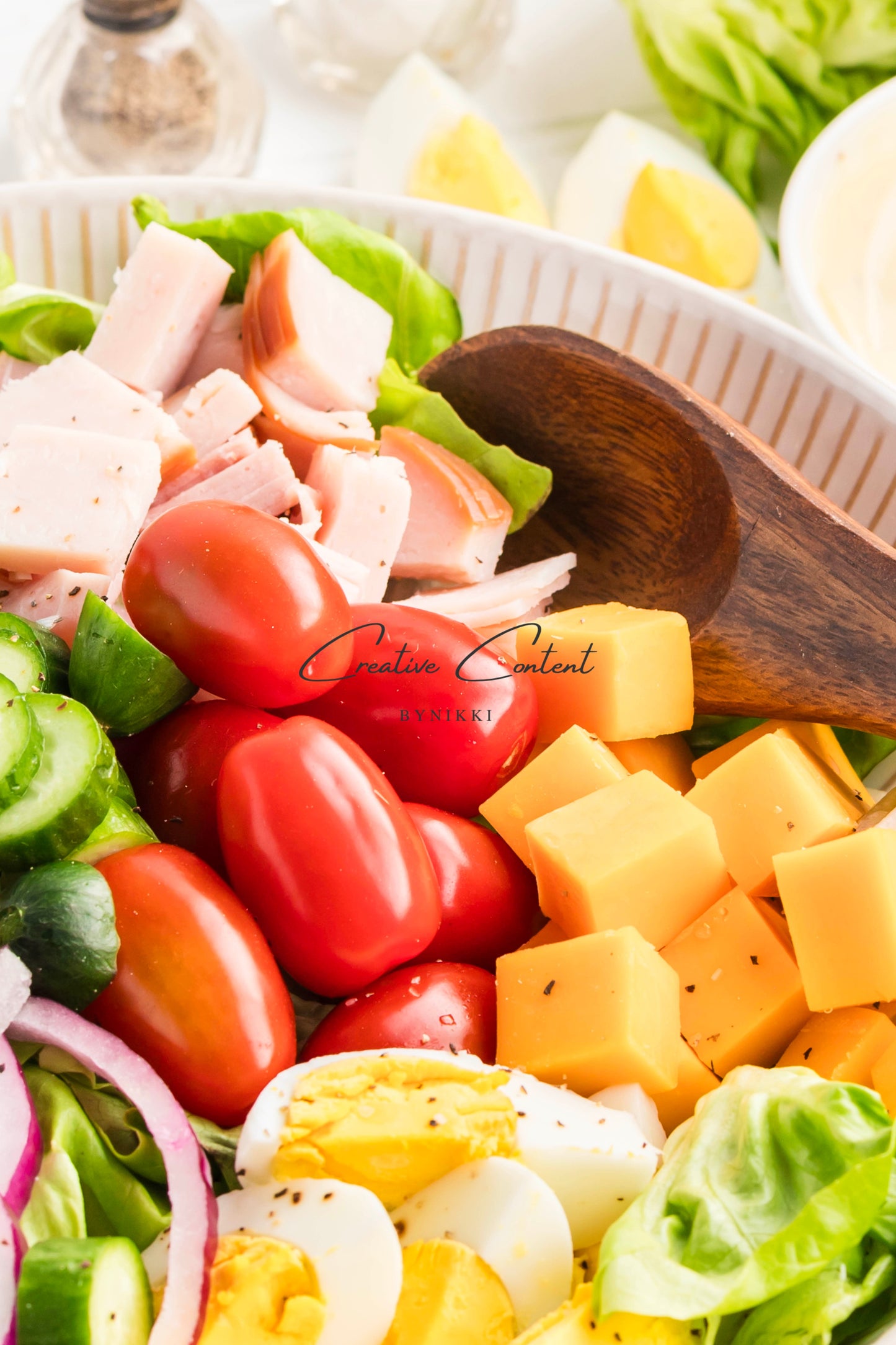 Chef Salad + Homemade Dressing - Exclusive