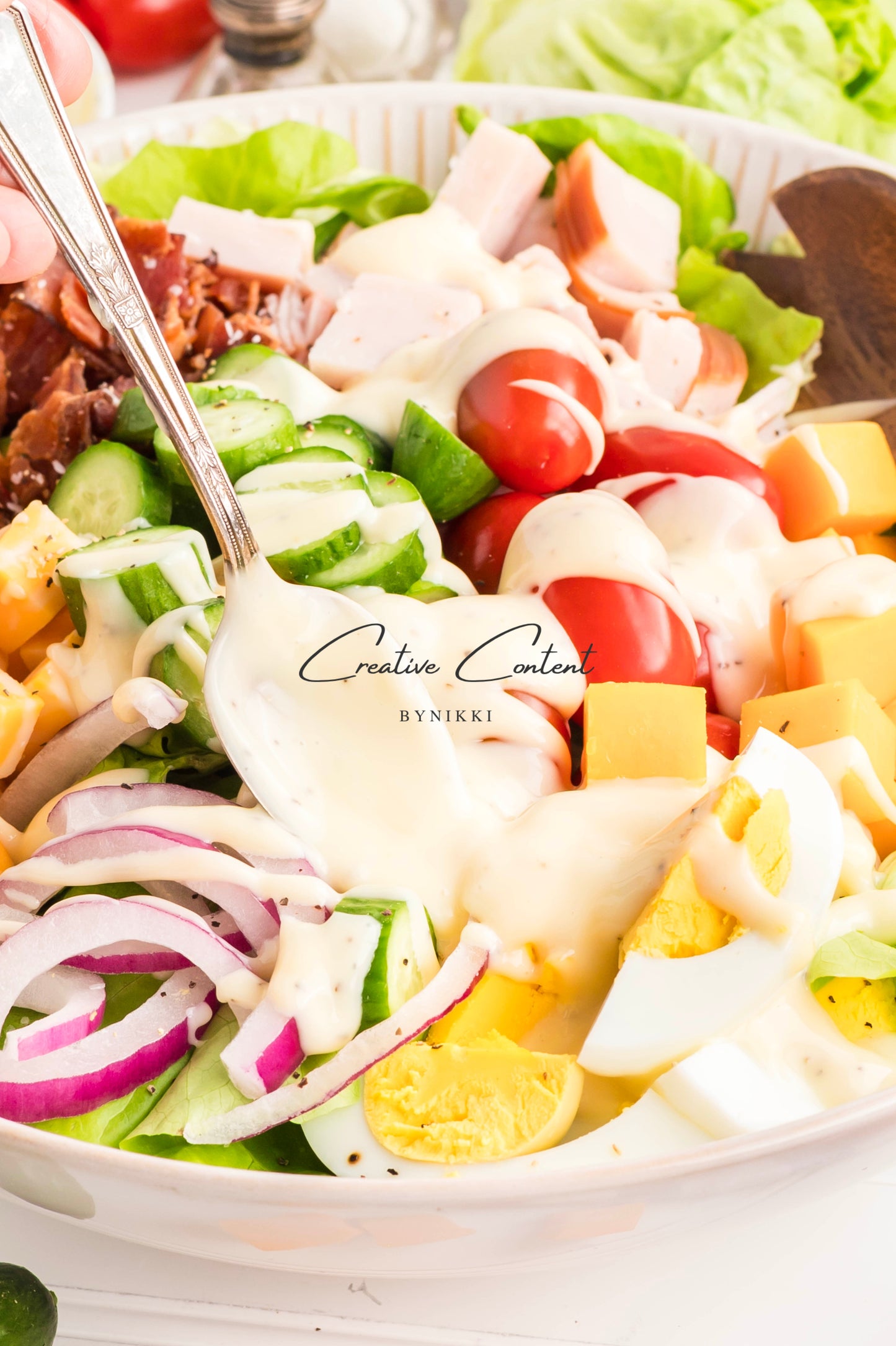 Chef Salad + Homemade Dressing - Exclusive