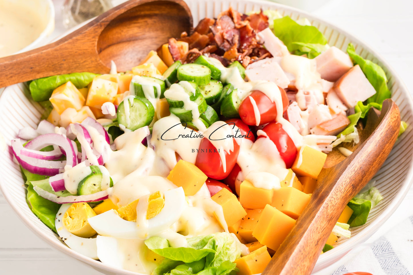Chef Salad + Homemade Dressing - Exclusive