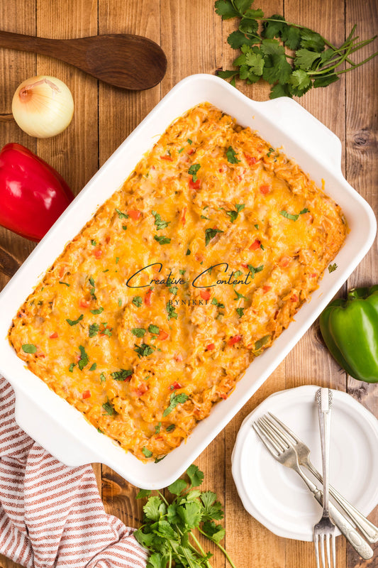 Chicken Fajita Casserole  - Exclusive