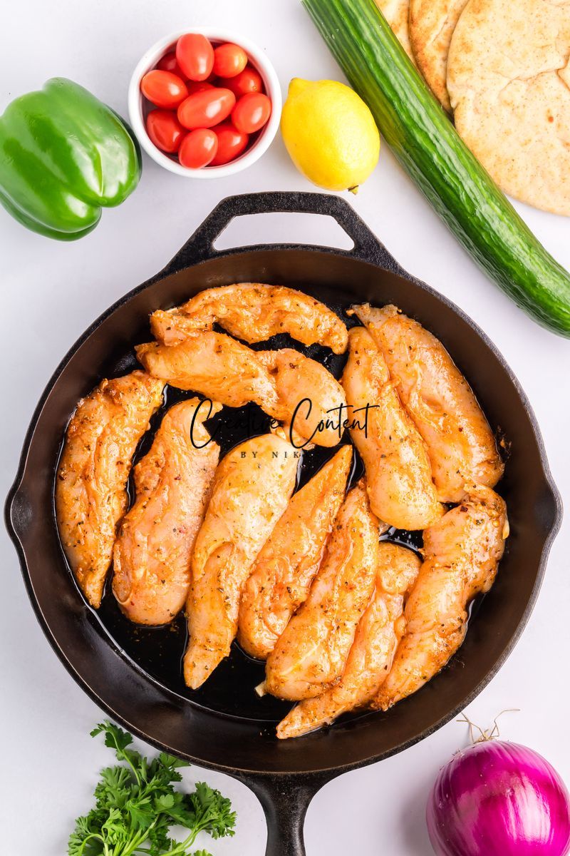 Chicken Gyros + Tzatziki Sauce - Set 1 of 2