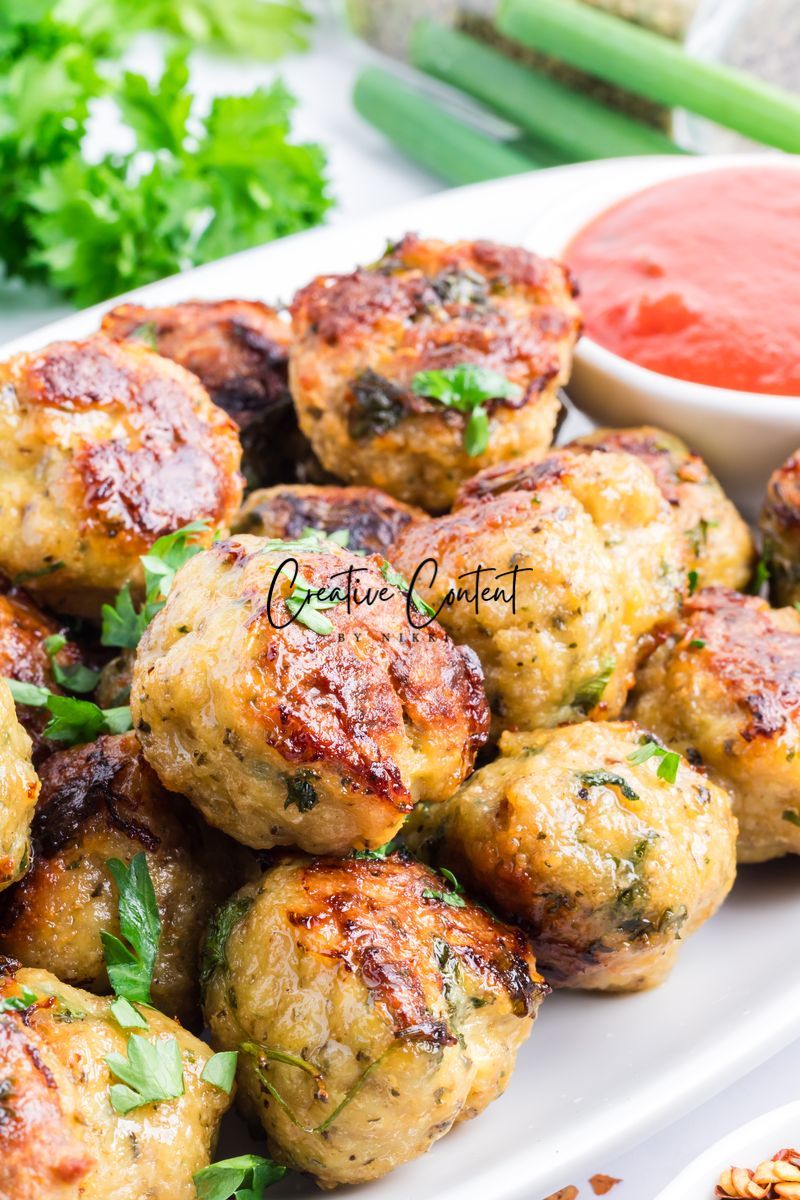 Chicken Meatballs - Set 1 of 2