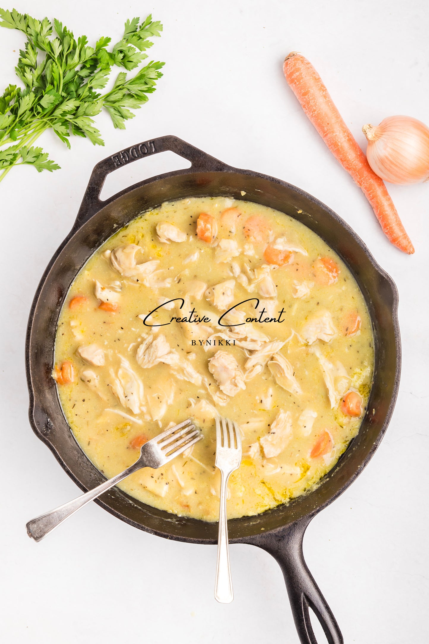 Chicken Pot Pie With Biscuits - Exclusive