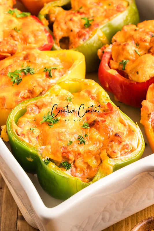 Chicken Stuffed Peppers - Exclusive