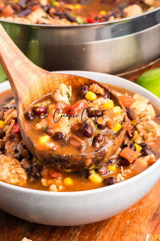 Chicken Taco Soup - Set 1 of 2