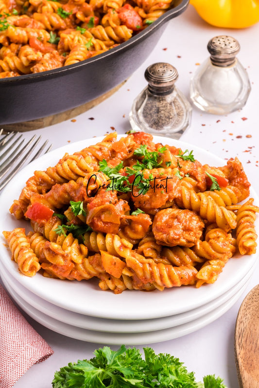 Chicken and Chorizo Pasta - Exclusive
