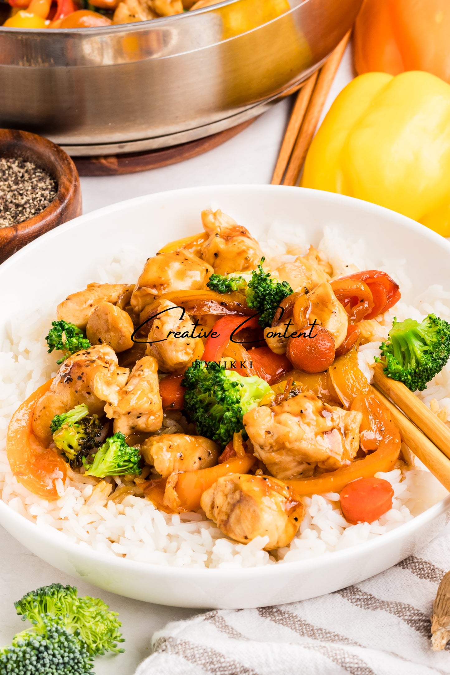 Chicken and Vegetable Stir Fry - Exclusive