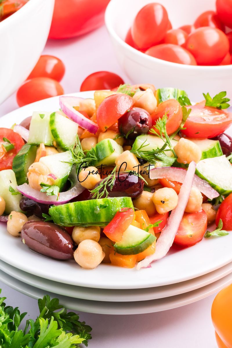 Chickpea Salad - Set 1 of 2
