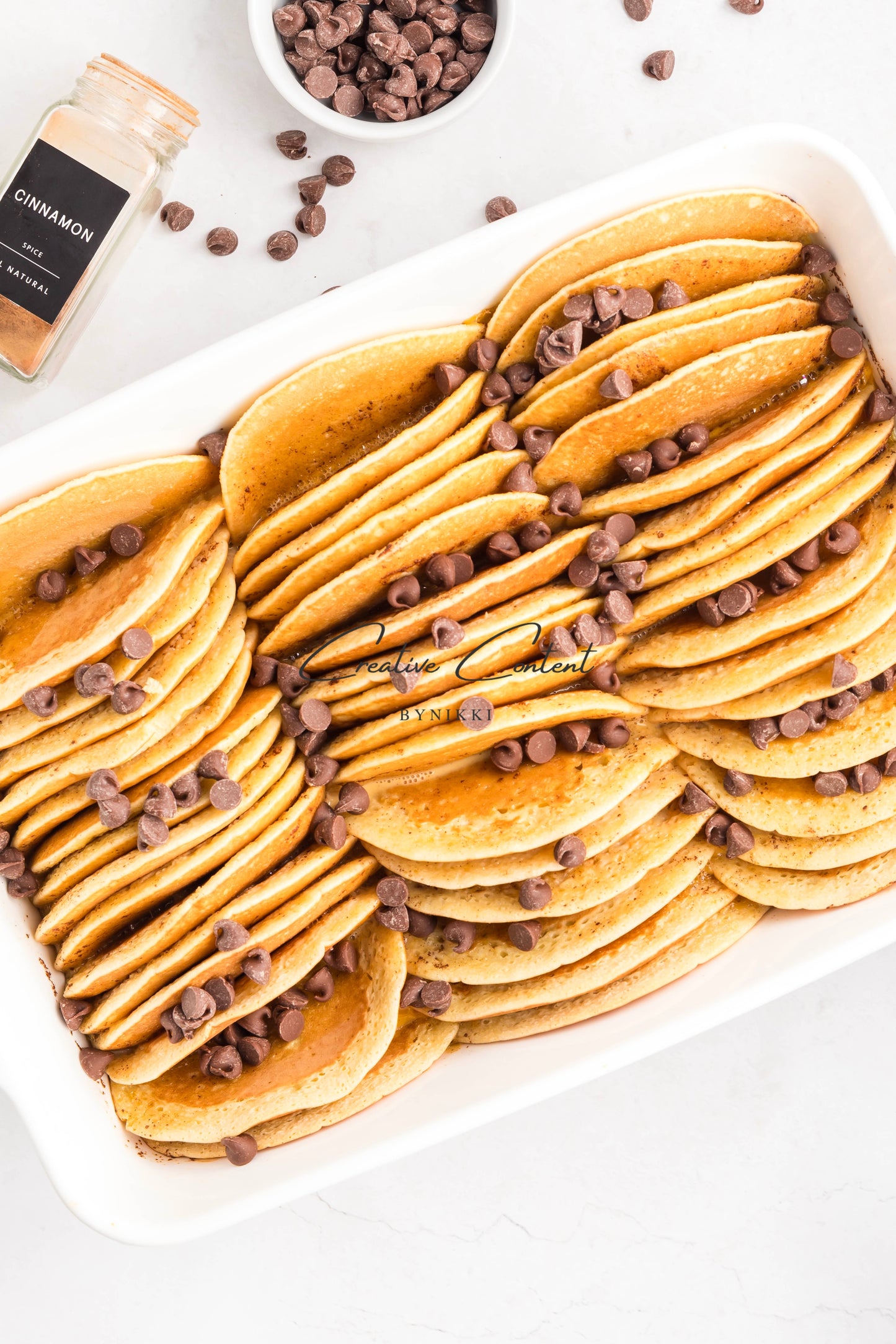 Chocolate Chip Pancake Casserole - Exclusive
