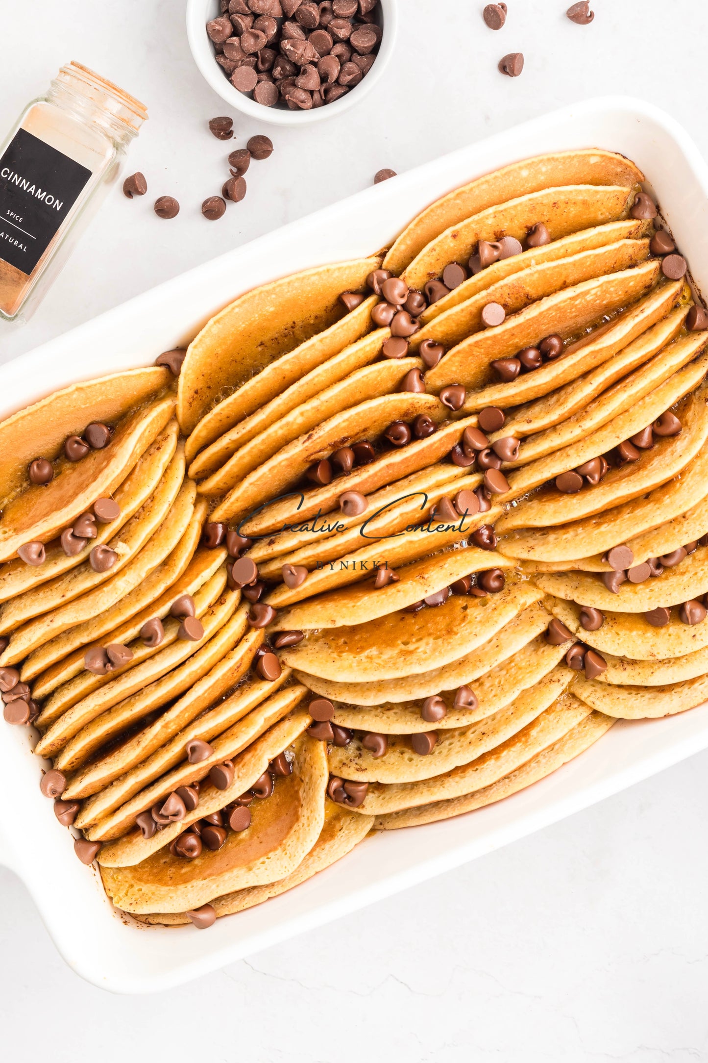 Chocolate Chip Pancake Casserole - Exclusive