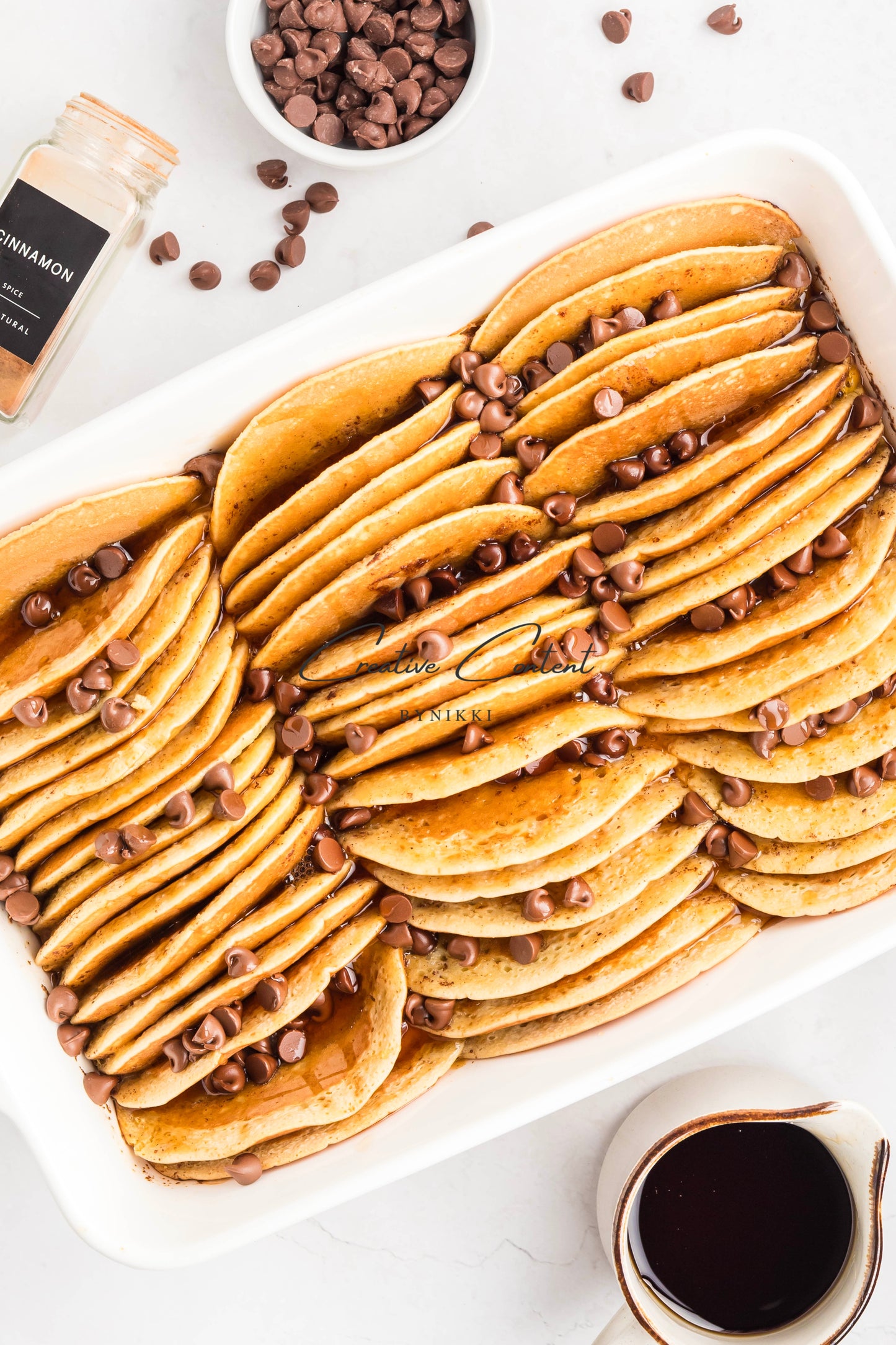 Chocolate Chip Pancake Casserole - Exclusive