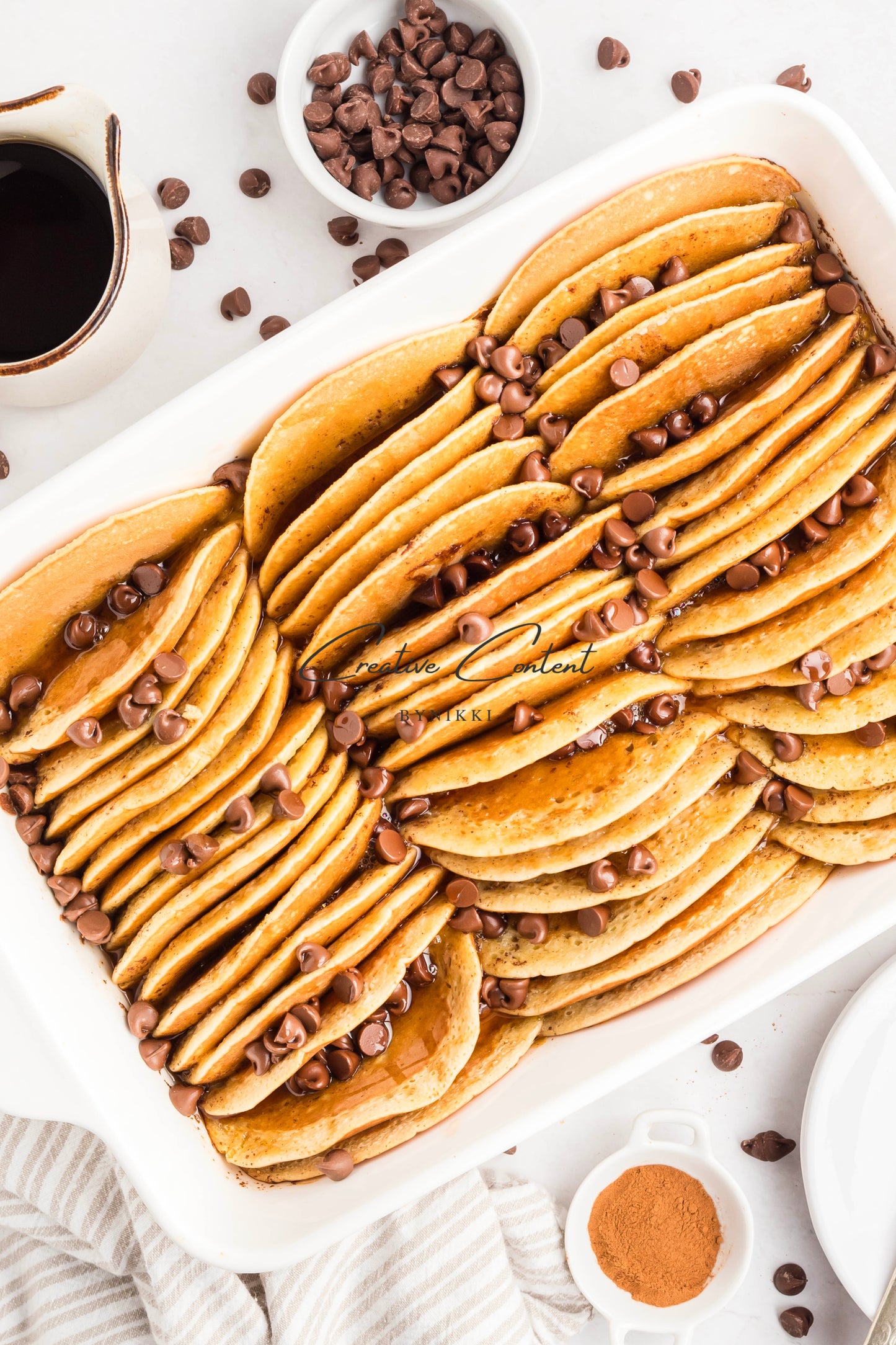 Chocolate Chip Pancake Casserole - Exclusive